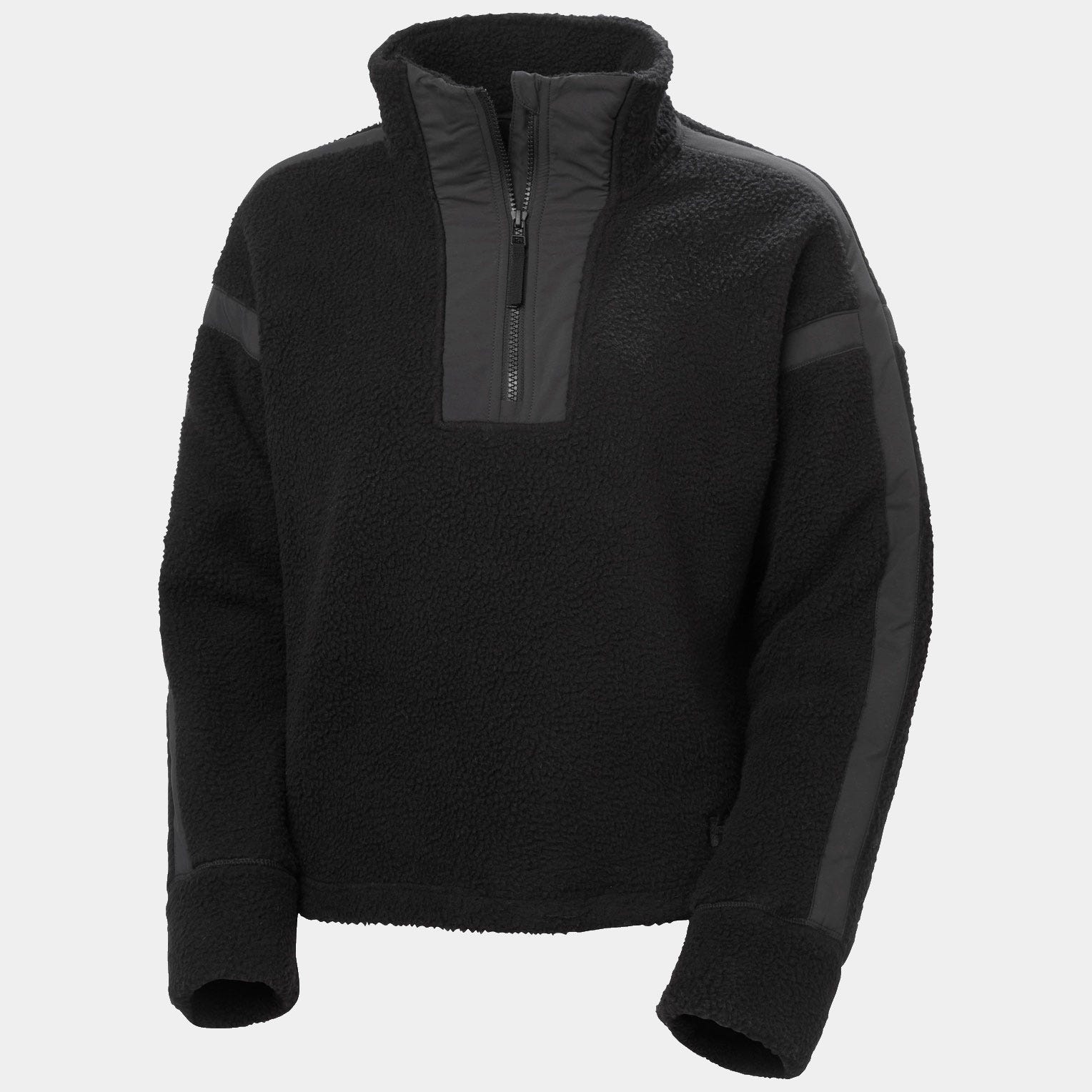 Women's Imperial Pile Zip Pullover - 990 BLACK