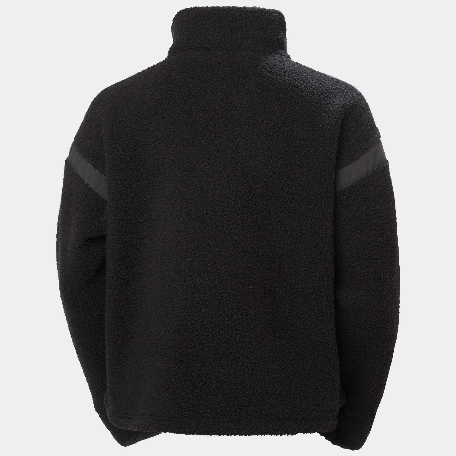 Women's Imperial Pile Zip Pullover - 990 BLACK