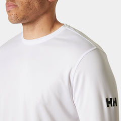 Men's HH Tech Crew Long Sleeve 2.0 - 001 WHITE
