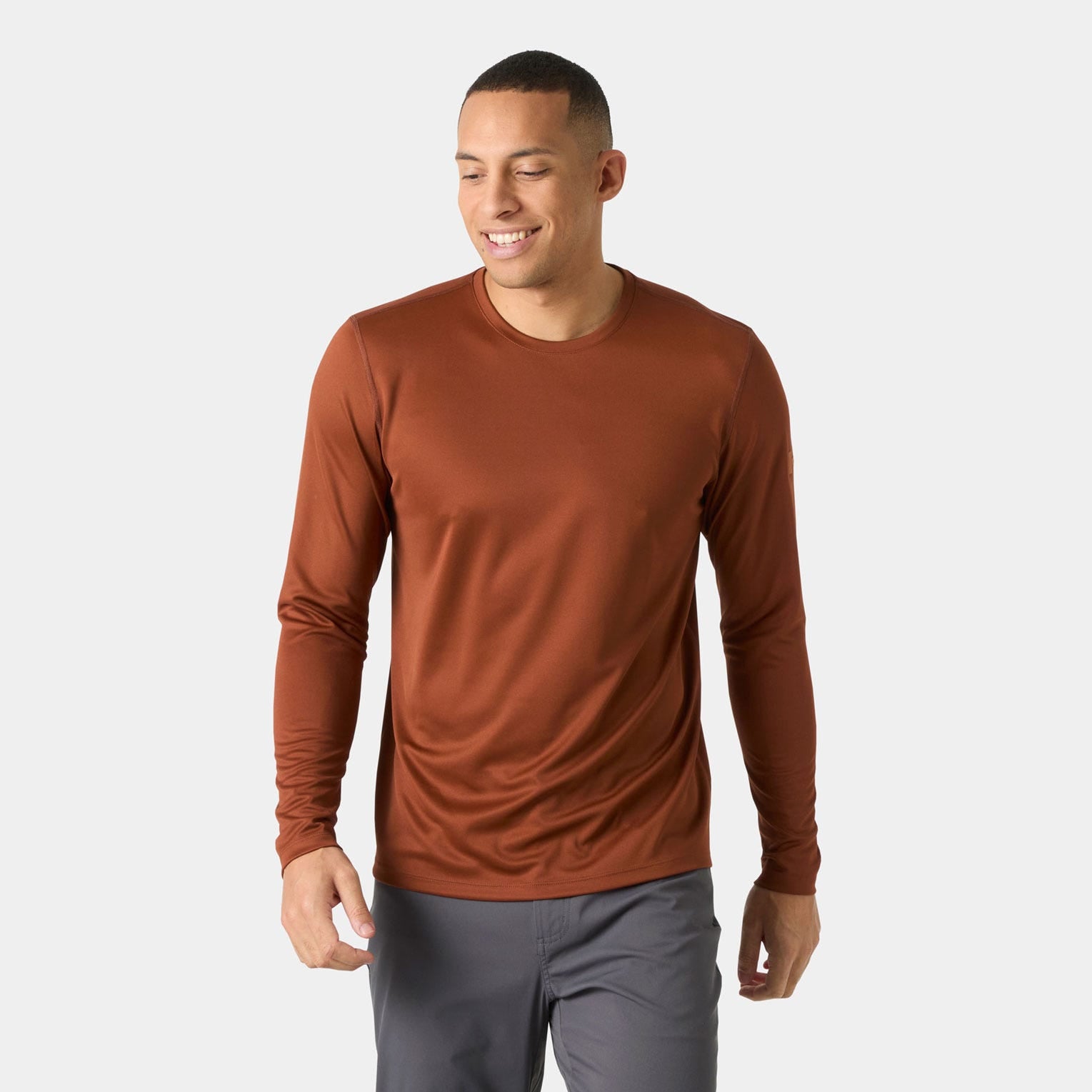 Men's HH Tech Crew Long Sleeve 2.0 - 301 IRON OXIDE