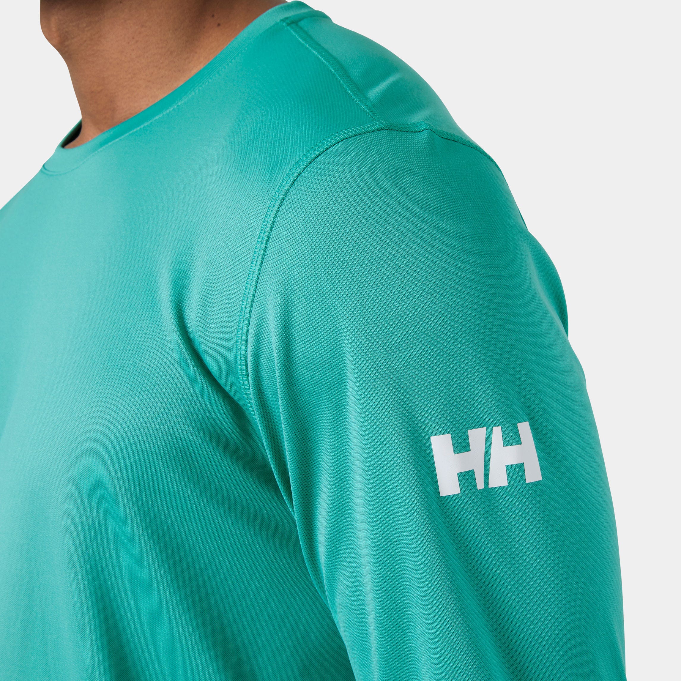 Men's HH Tech Crew Long Sleeve 2.0 - 472 DARK MINT