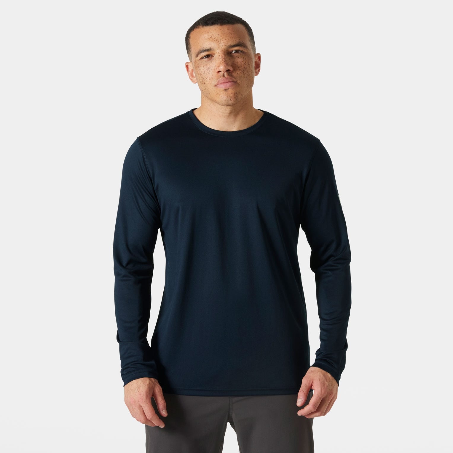 Men's HH Tech Crew Long Sleeve 2.0 - 597 NAVY