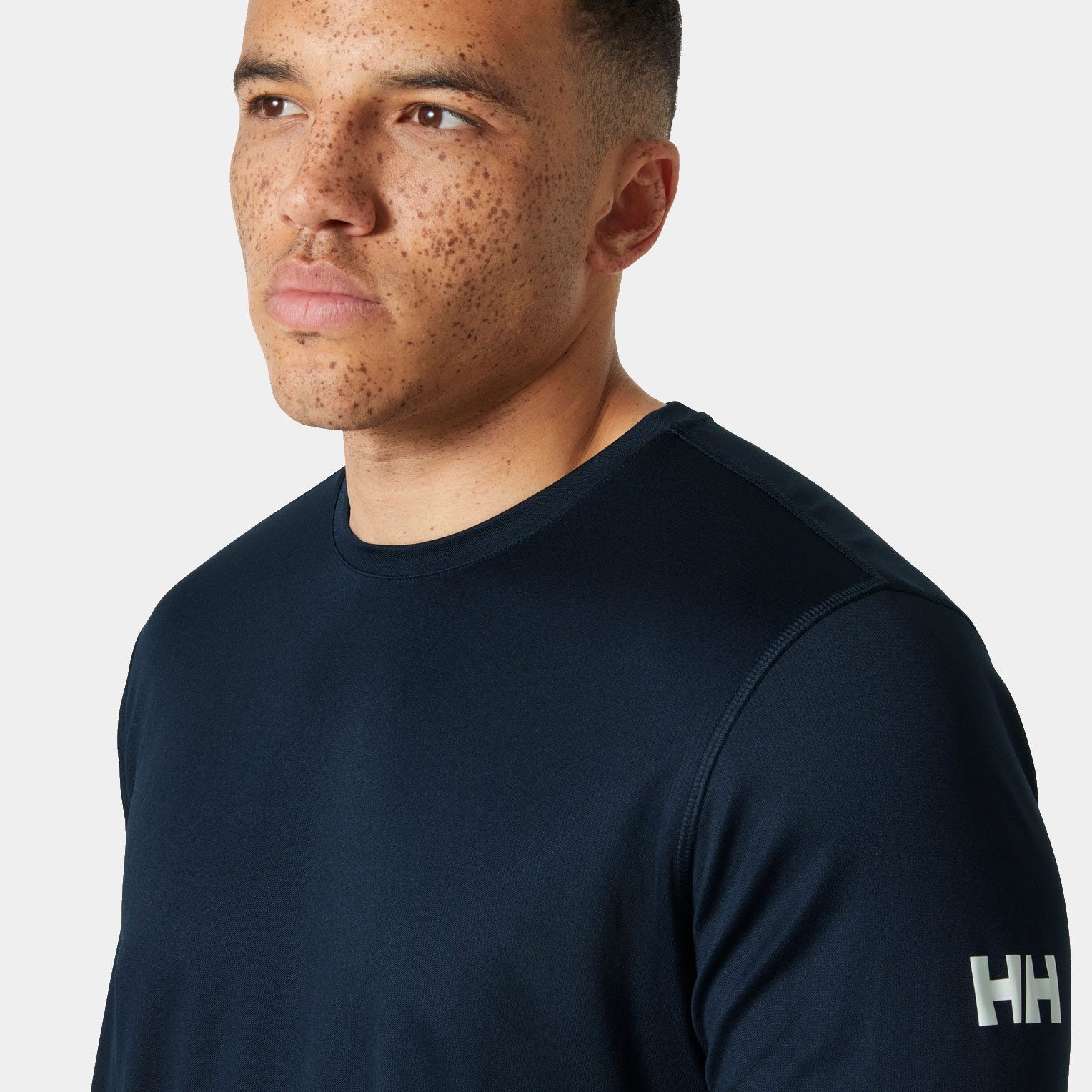 Men's HH Tech Crew Long Sleeve 2.0 - 597 NAVY