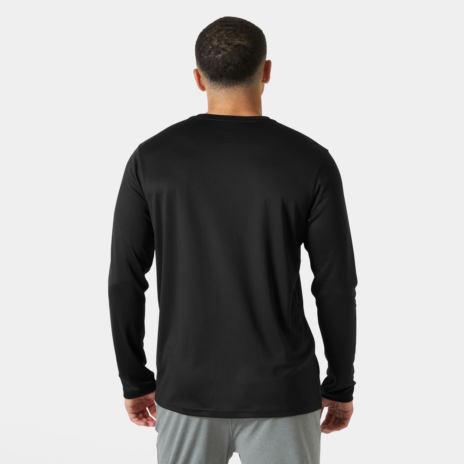 Men's HH Tech Crew Long Sleeve 2.0 - 980 EBONY