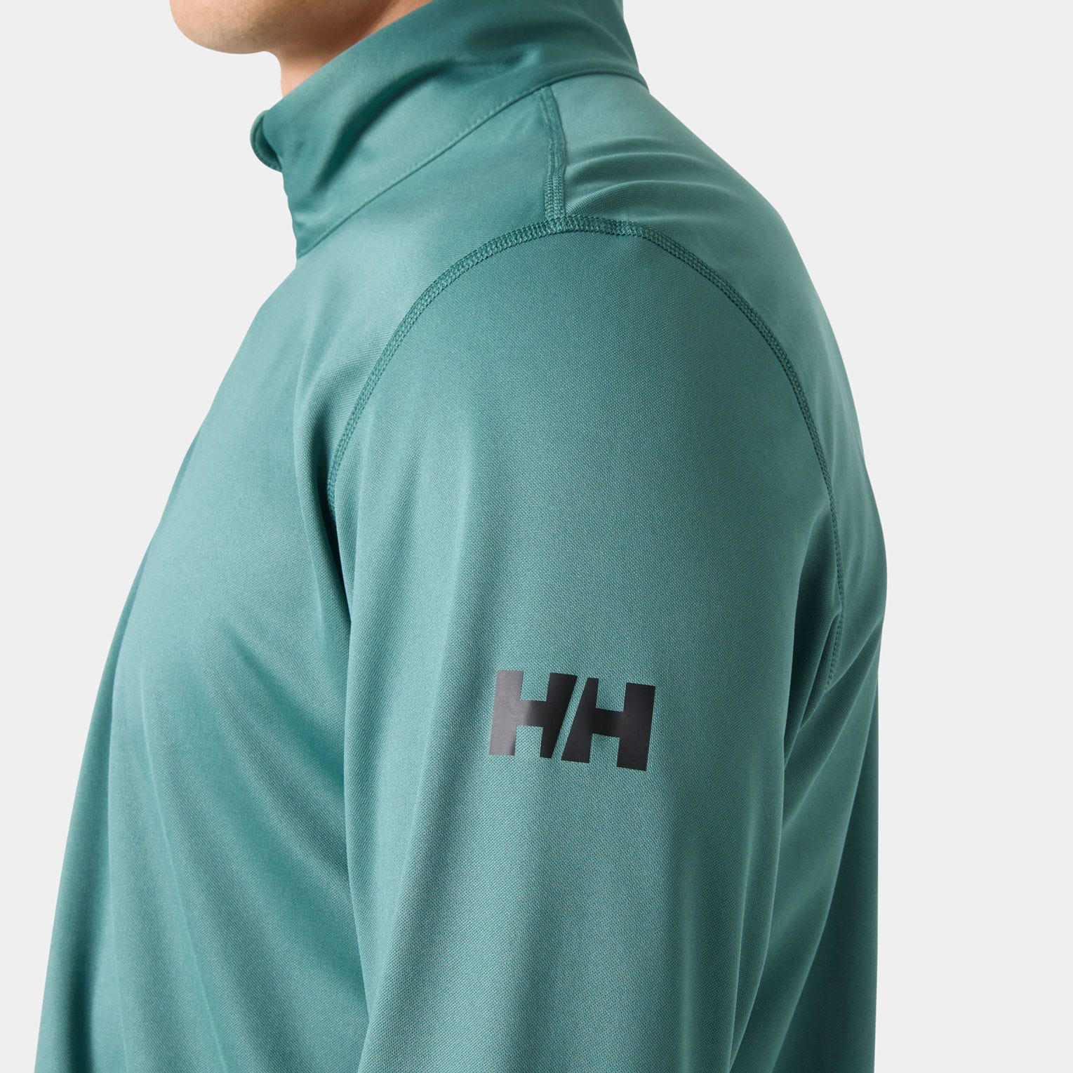 Men's HH Tech Half-Zip 2.0 - 494 OPAL GREEN