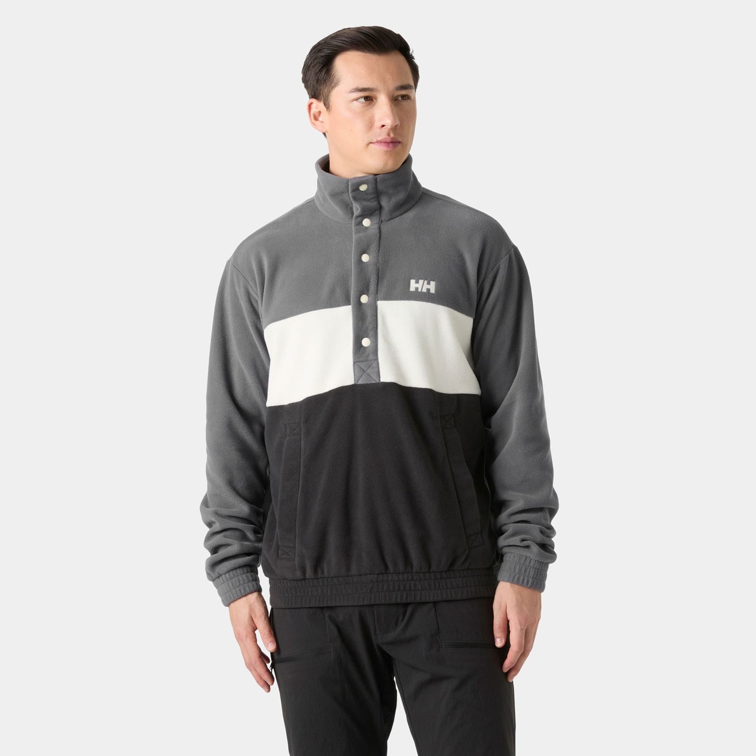 Men’s Daybreaker Hugg Snap Fleece - 990 BLACK