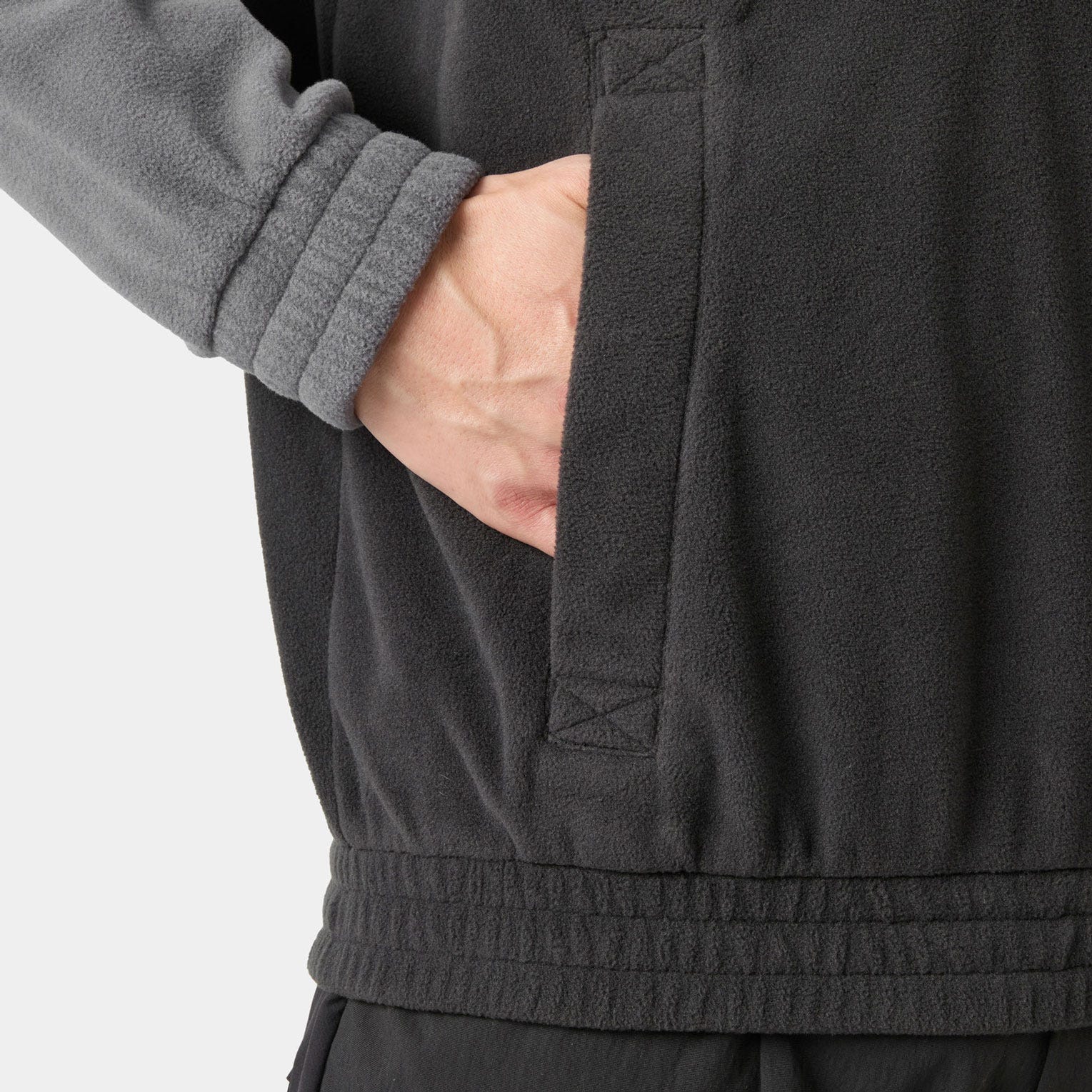 Men’s Daybreaker Hugg Snap Fleece - 990 BLACK
