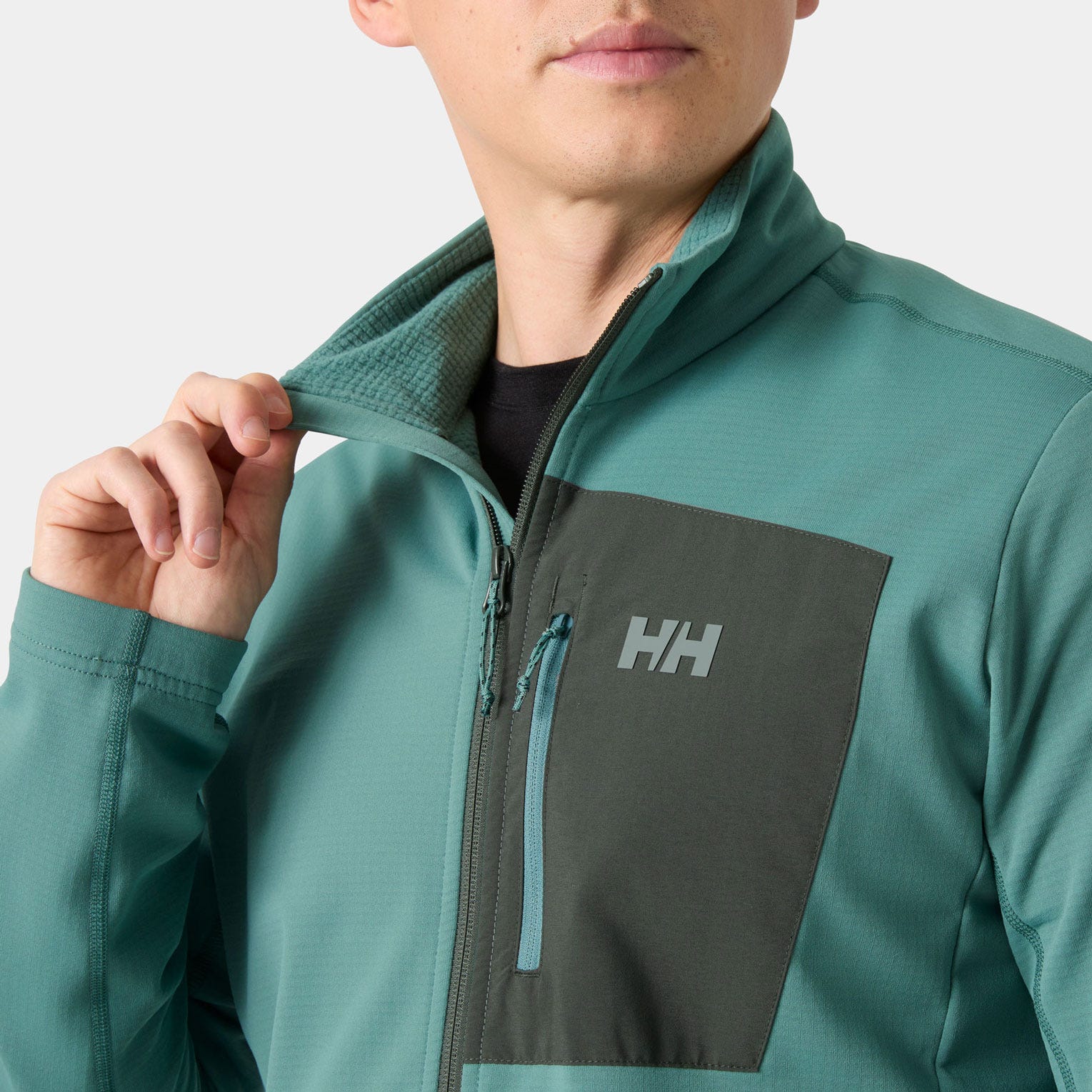 Men's Versalite Fleece Jacket - 494 OPAL GREEN