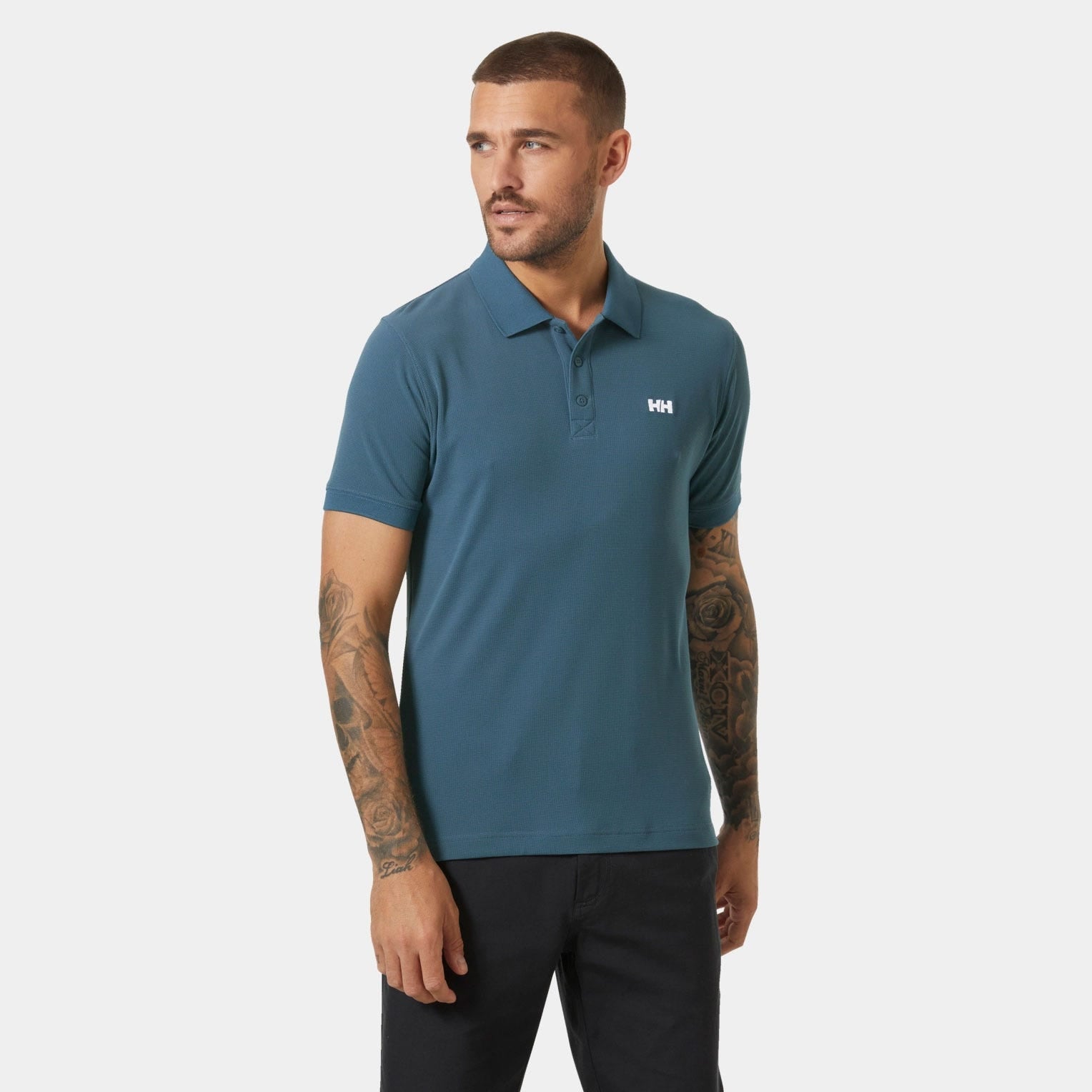 Men's Driftline Polo - 601 WASHED NAVY