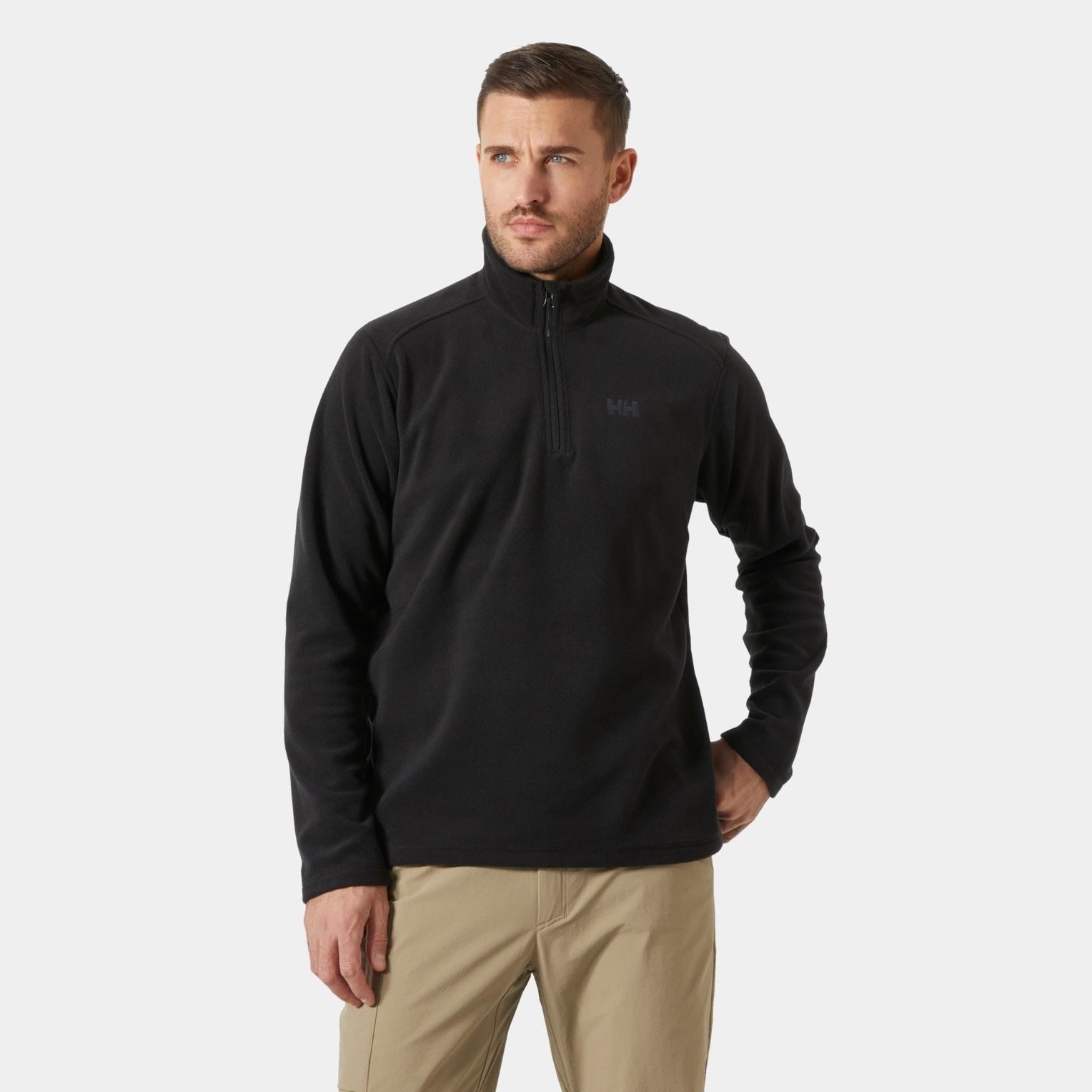 Men's Daybreaker 1/2 Zip Fleece - 992 BLACK