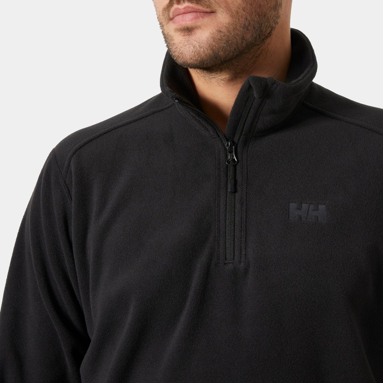 Men's Daybreaker 1/2 Zip Fleece - 992 BLACK