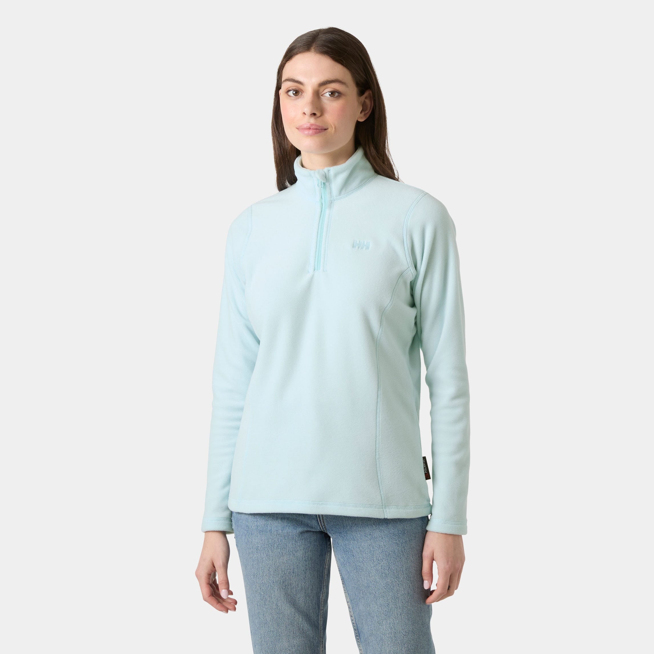 Women's Daybreaker 1/2 Zip Fleece - 537 BARELY BLUE