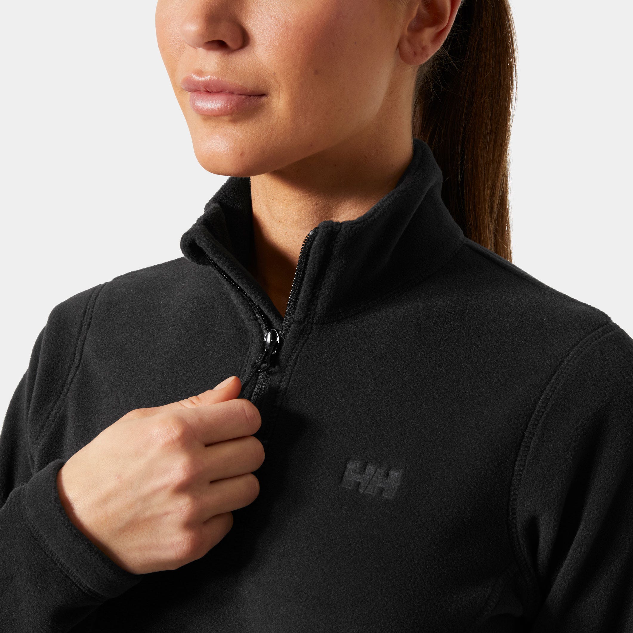 Women's Daybreaker 1/2 Zip Fleece - 991 BLACK