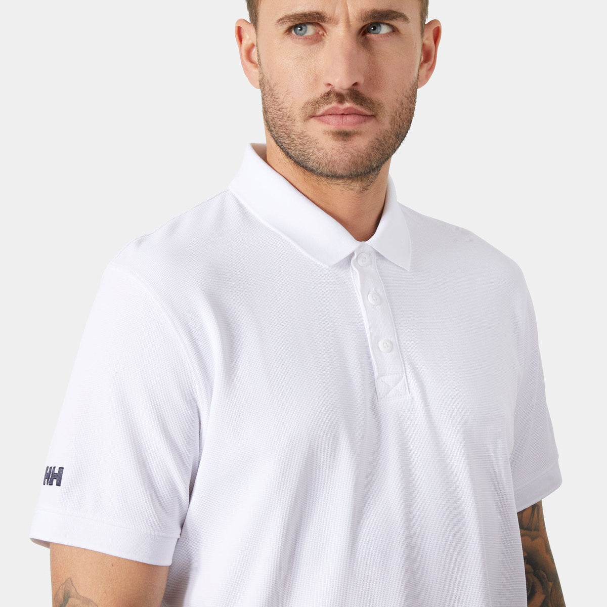 Men's Quick-Dry Riftline Polo - 002 WHITE
