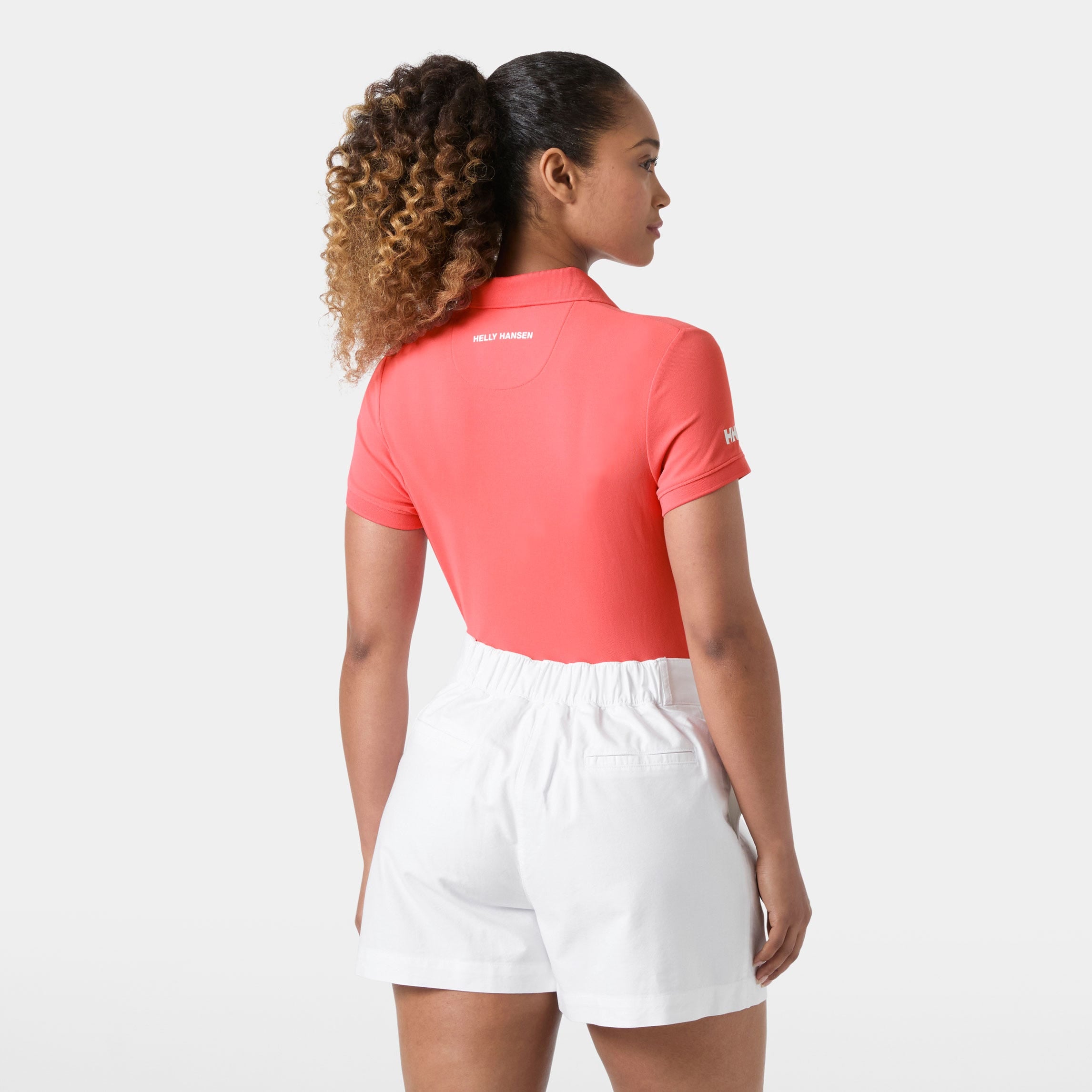 Women's Crewline Quick-Dry Polo - 098 SUNSET PINK