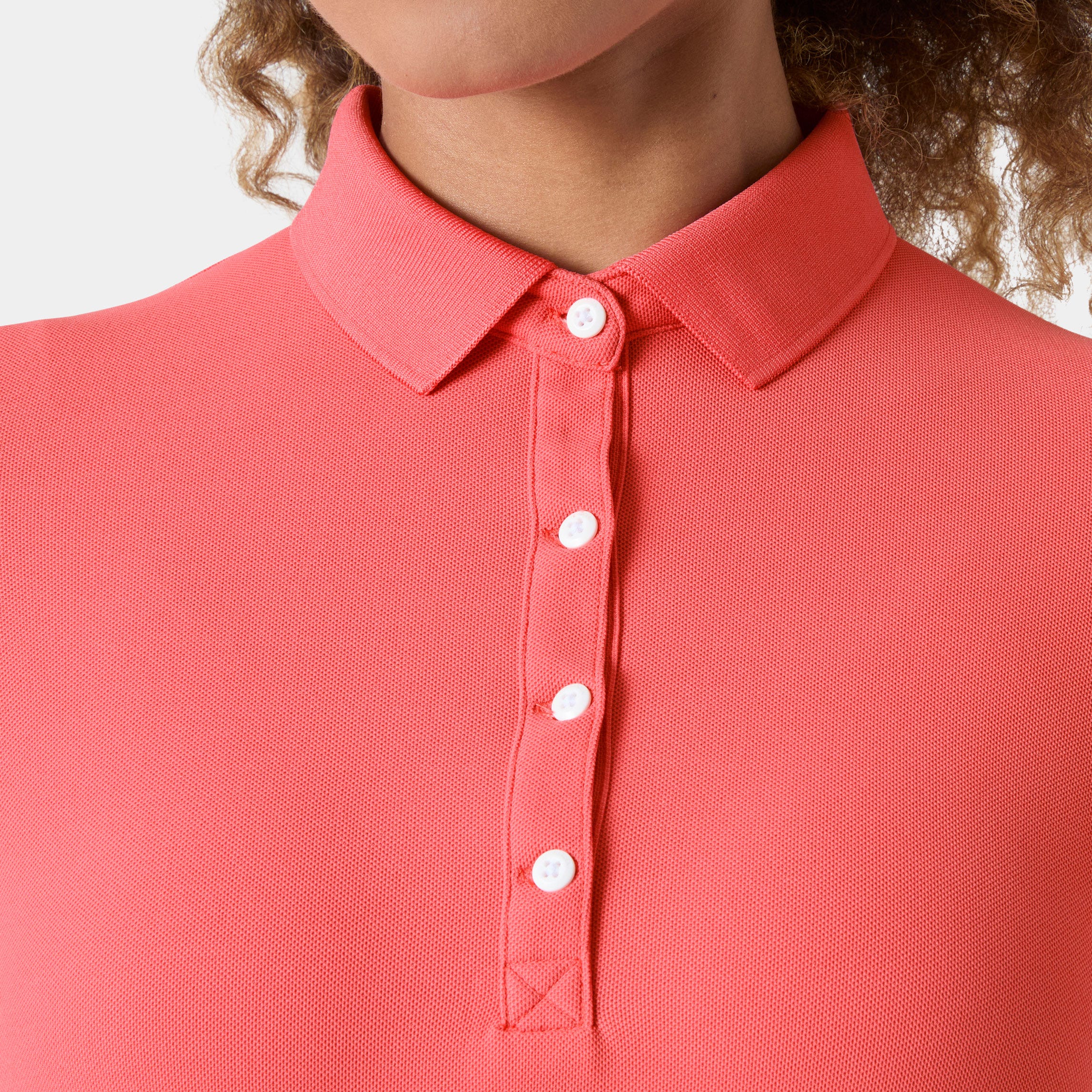 Women's Crewline Quick-Dry Polo - 098 SUNSET PINK