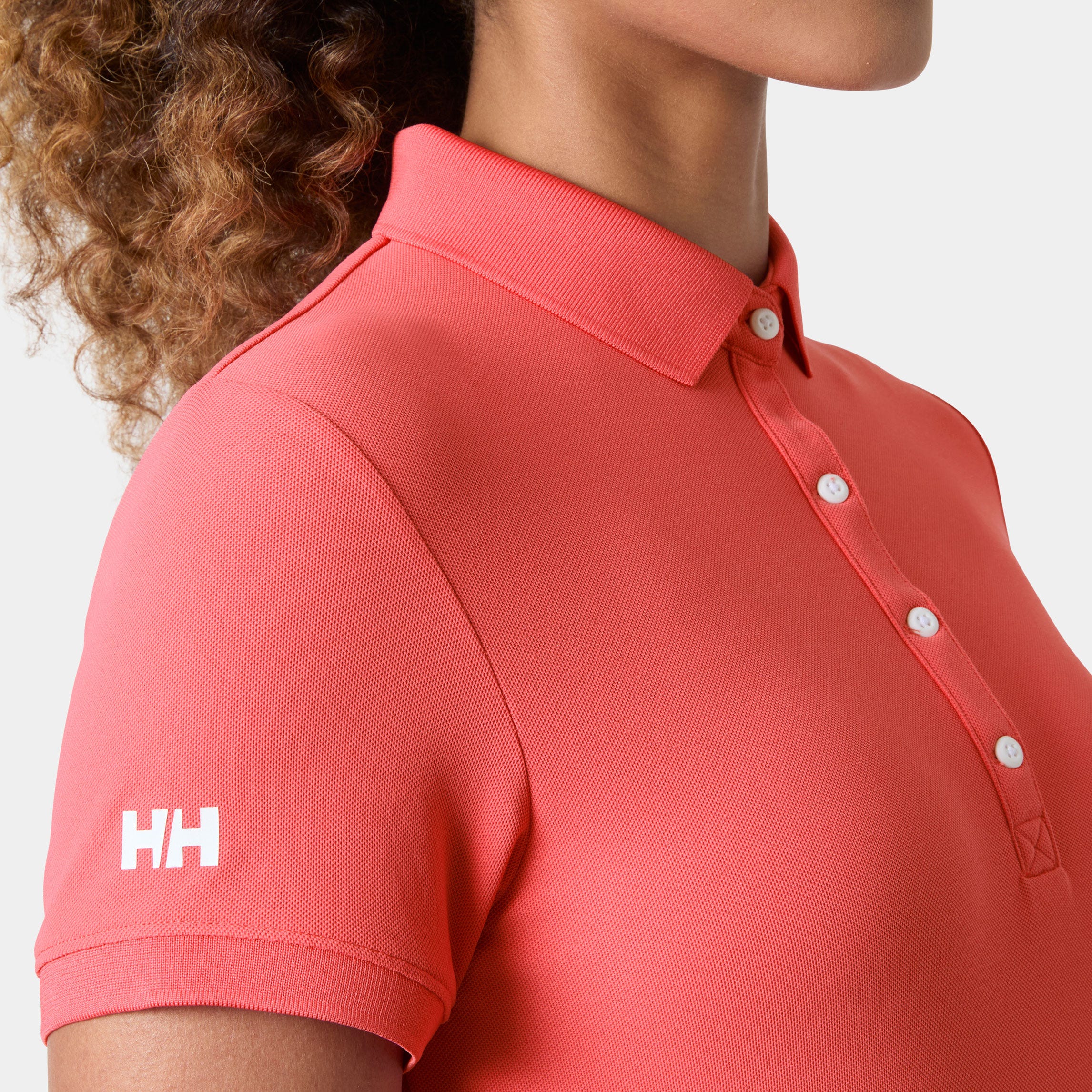 Women's Crewline Quick-Dry Polo - 098 SUNSET PINK