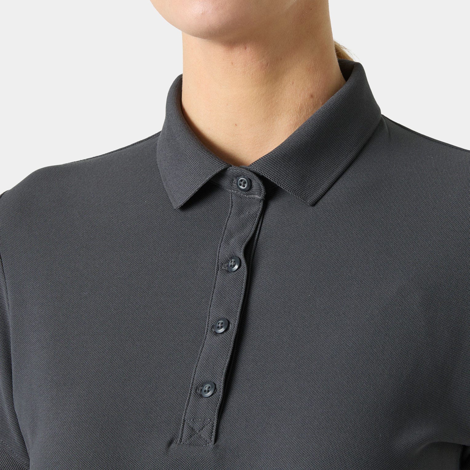 Women's Crewline Quick-Dry Polo - 980 EBONY