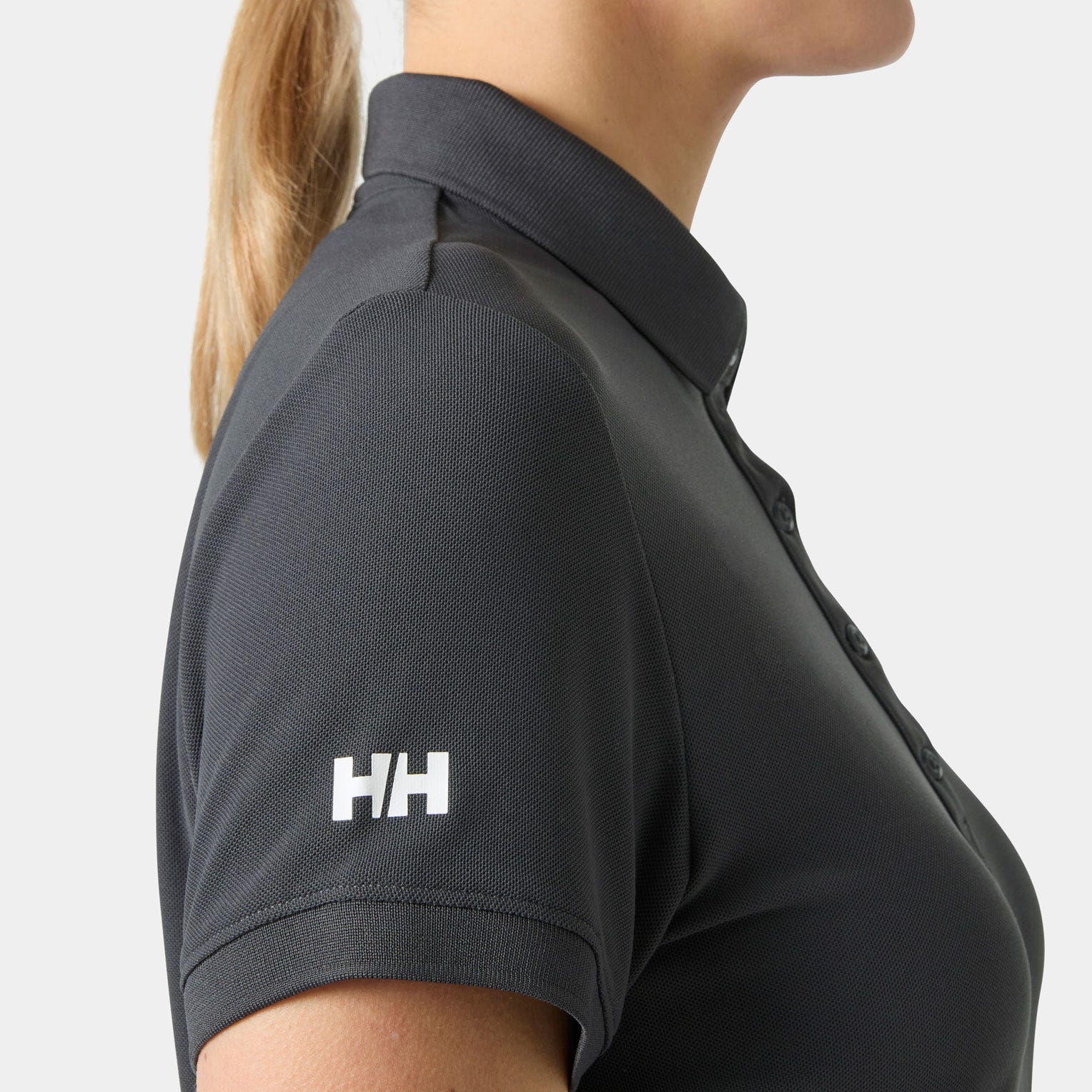 Women's Crewline Quick-Dry Polo - 980 EBONY