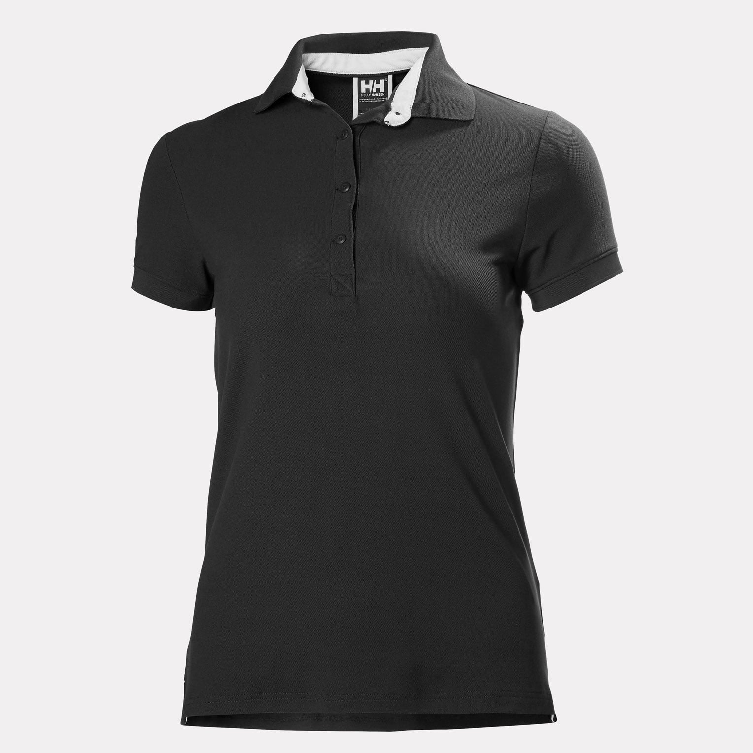 Women's Crewline Quick-Dry Polo - 980 EBONY