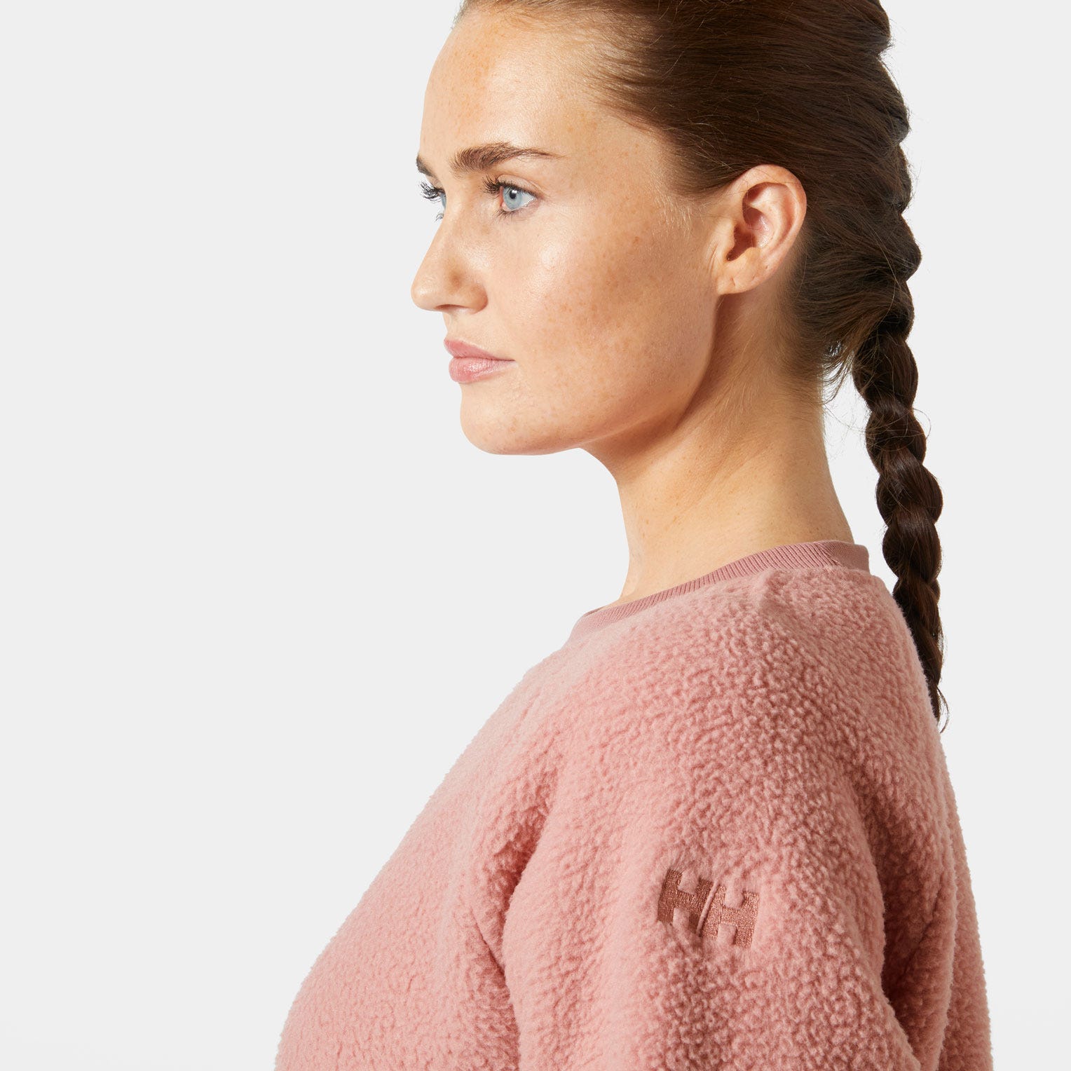 Women's Escape Teddy Sweater - 096 ASH ROSE