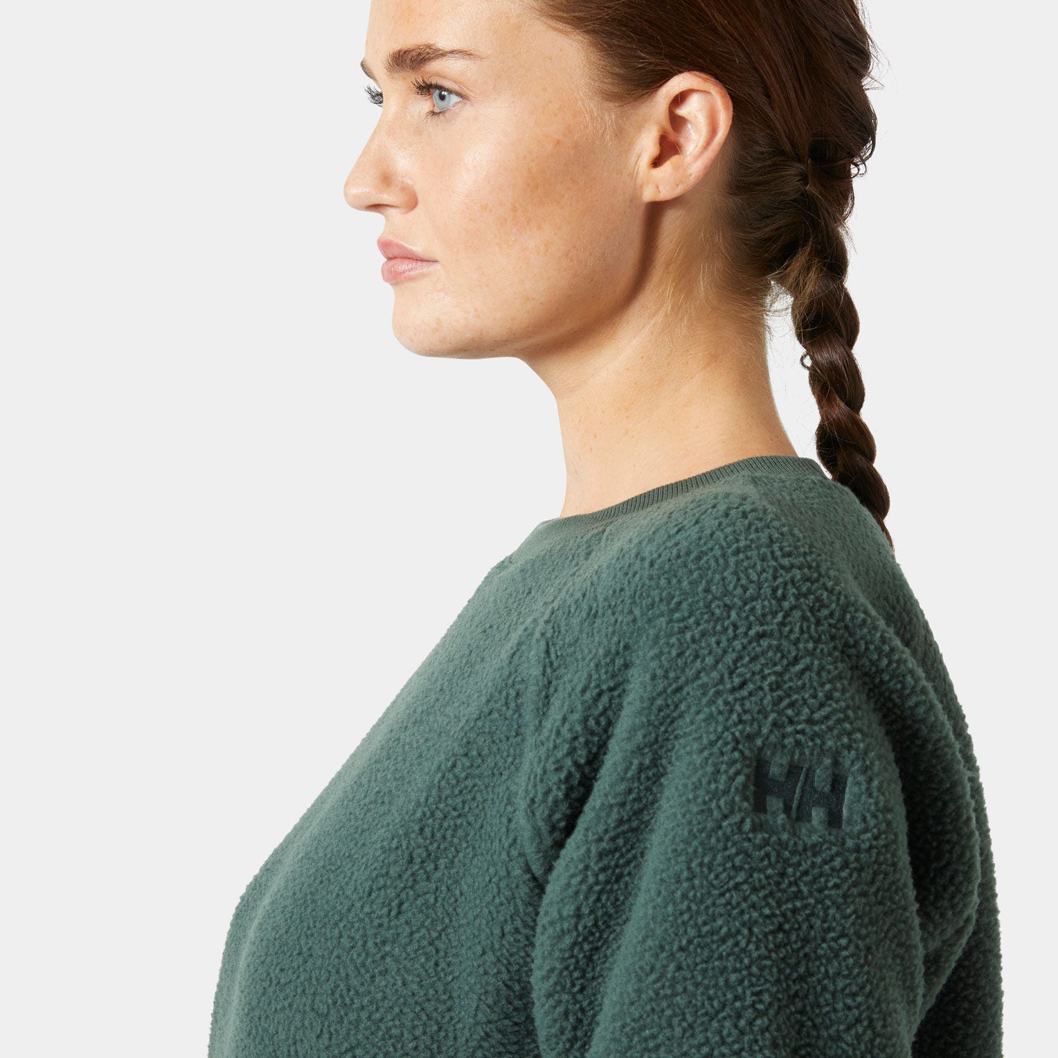 Women's Escape Teddy Sweater - 390 JUNGLE GREEN