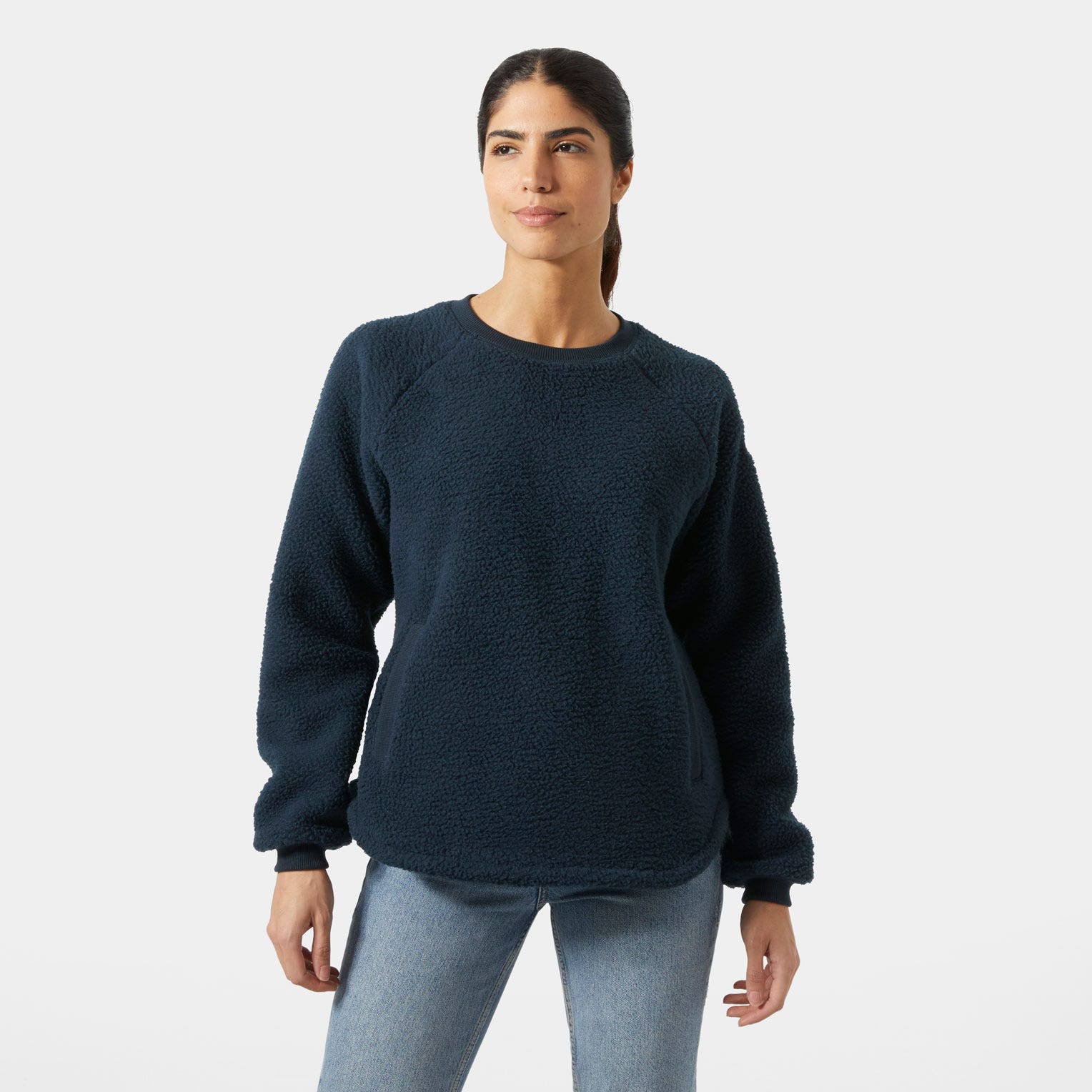 Women's Escape Teddy Sweater - 597 NAVY