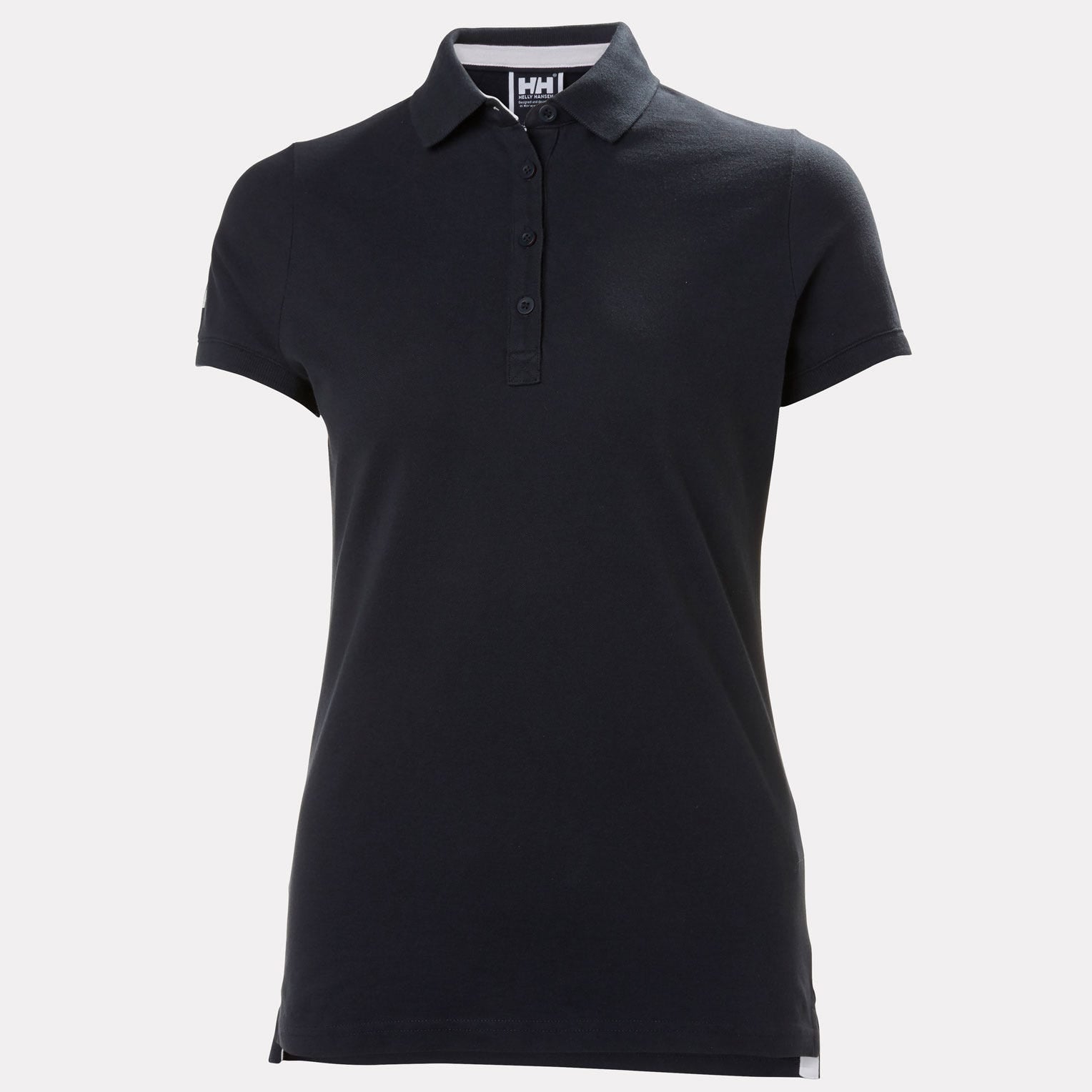 Women's Crew Pique 2 Polo - 597 NAVY