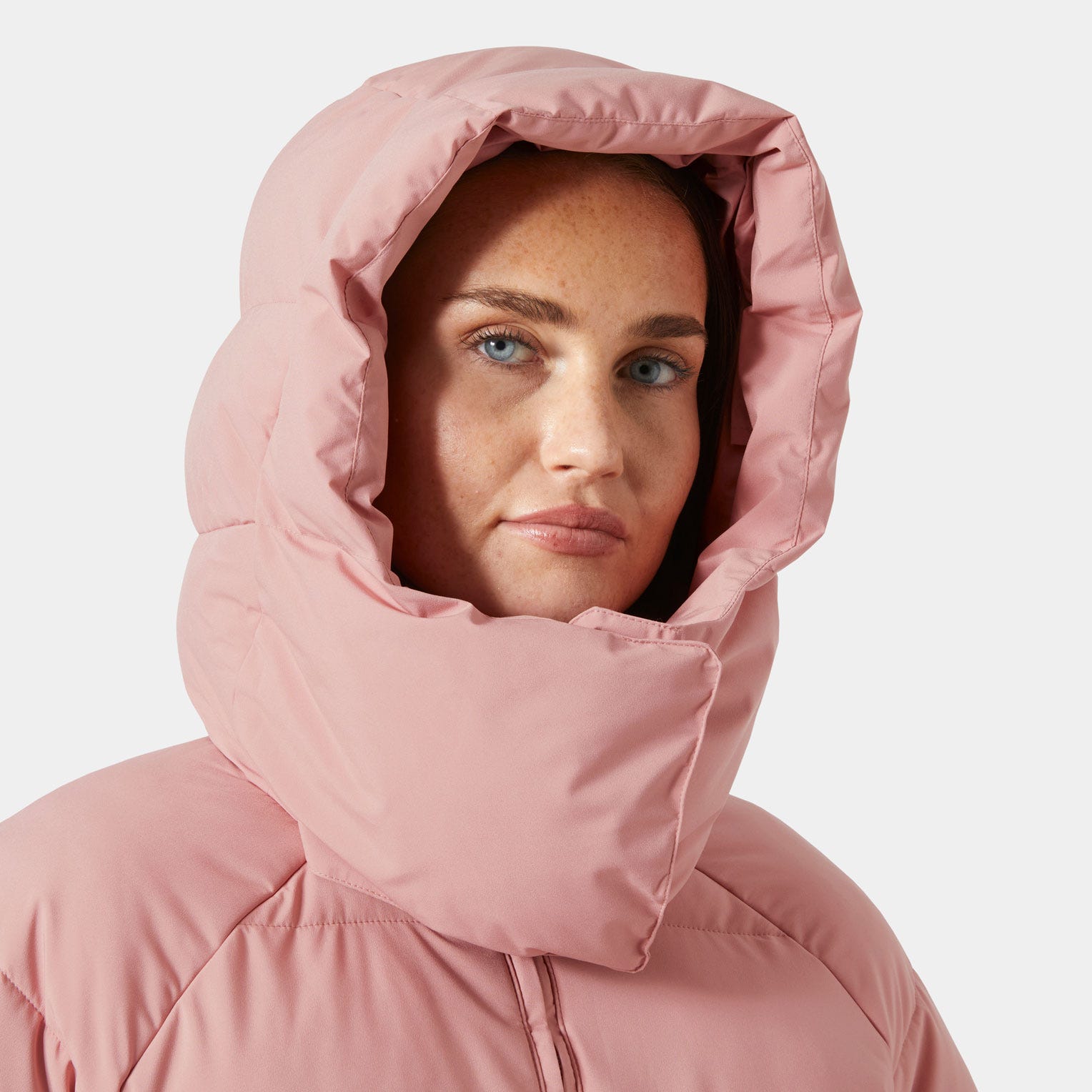 Women's Ellie Puffy Parka - 096 ASH ROSE