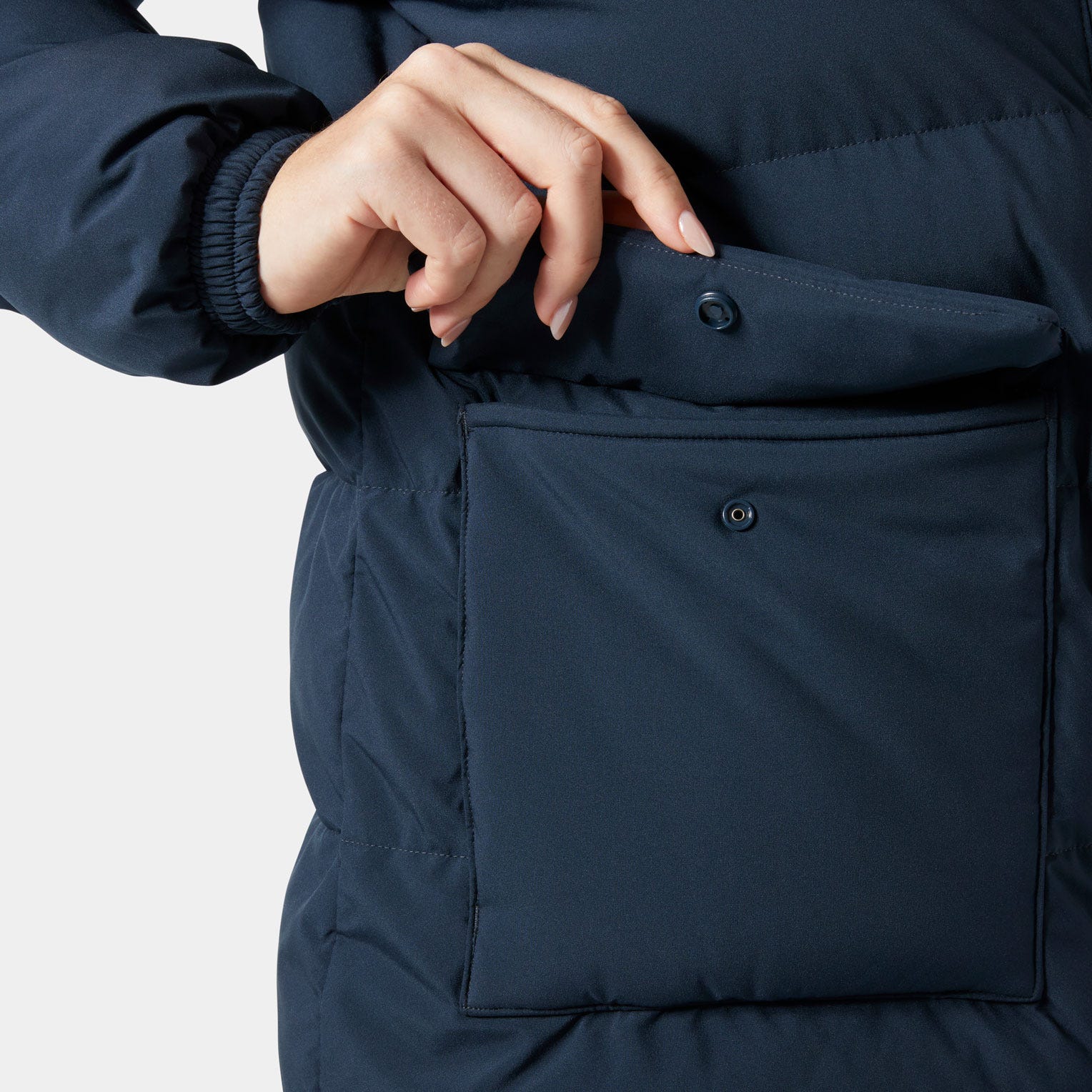 Women's Ellie Puffy Parka - 597 NAVY