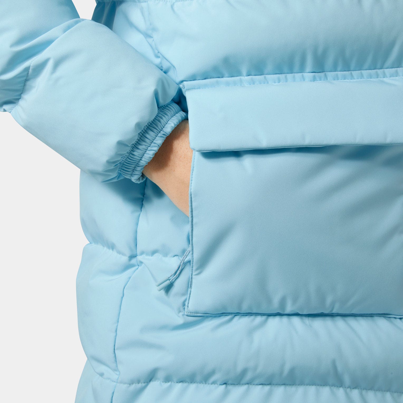 Women's Ellie Puffy Parka - 607 LIGHT CYAN