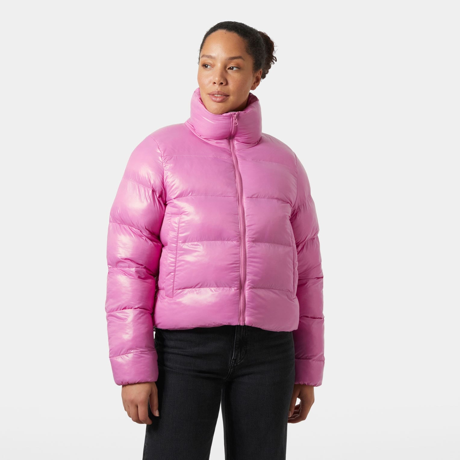 Women's Jade Puffer Jacket - 089 META PINK