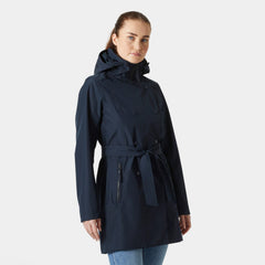Women's Welsey II Trench Coat - 599 NAVY