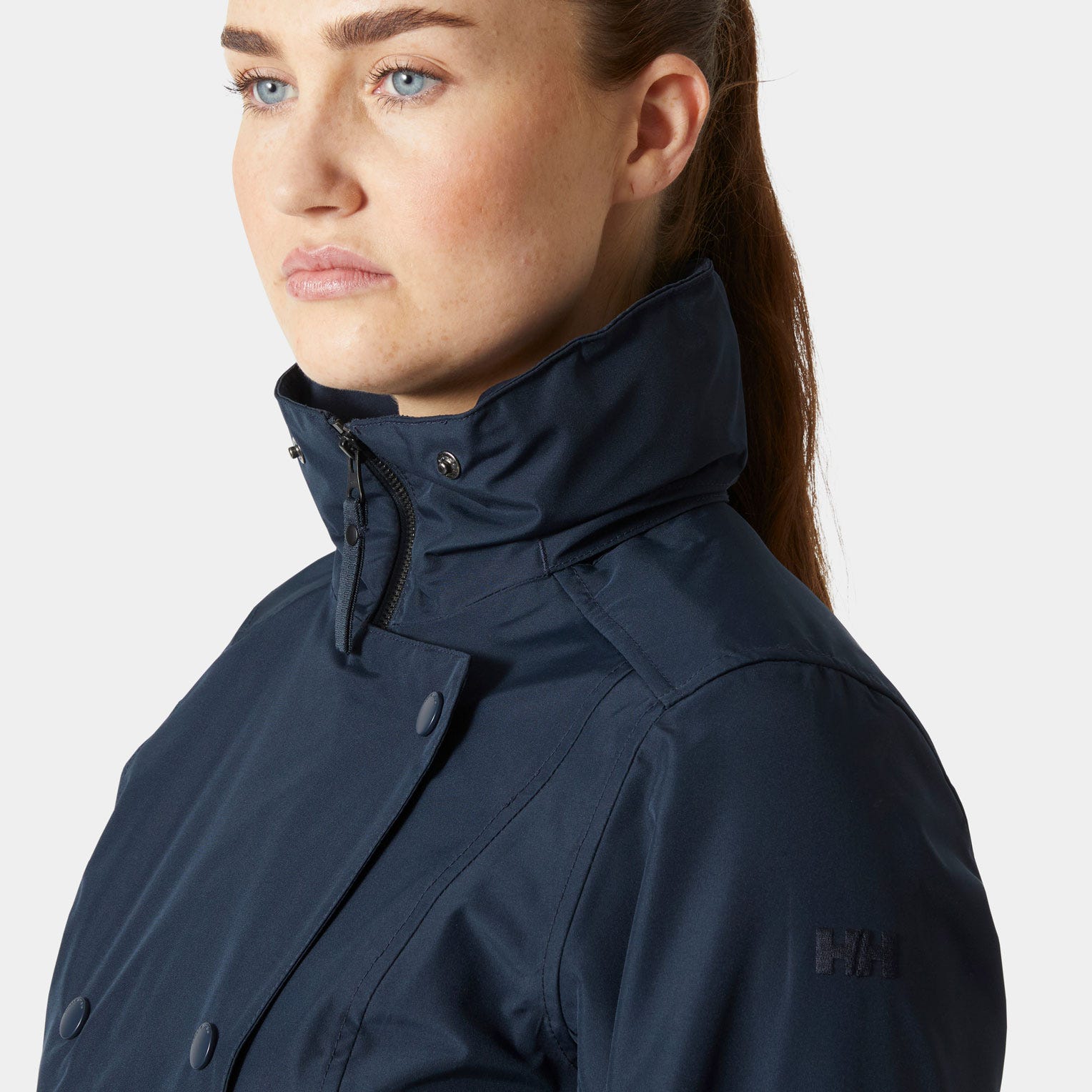 Women's Welsey II Trench Coat - 599 NAVY
