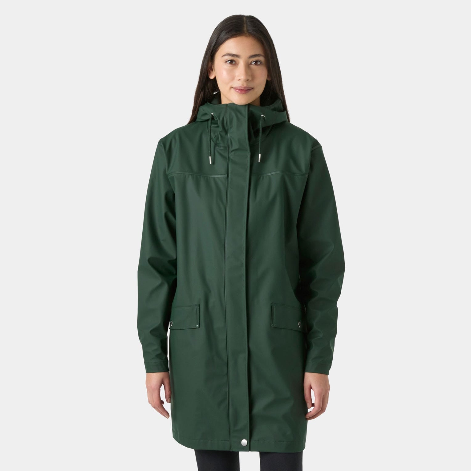 Women's Moss Raincoat - 418 DARK JUNGLE
