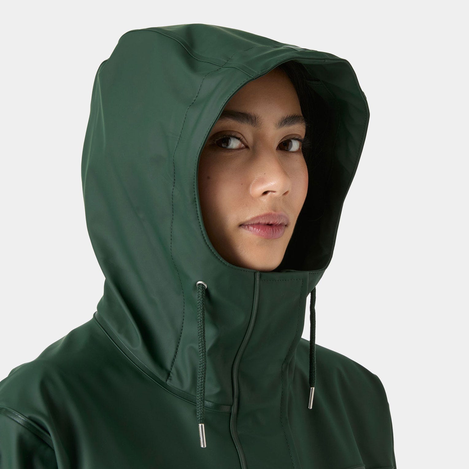 Women's Moss Raincoat - 418 DARK JUNGLE