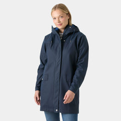Women's Moss Raincoat - 597 NAVY