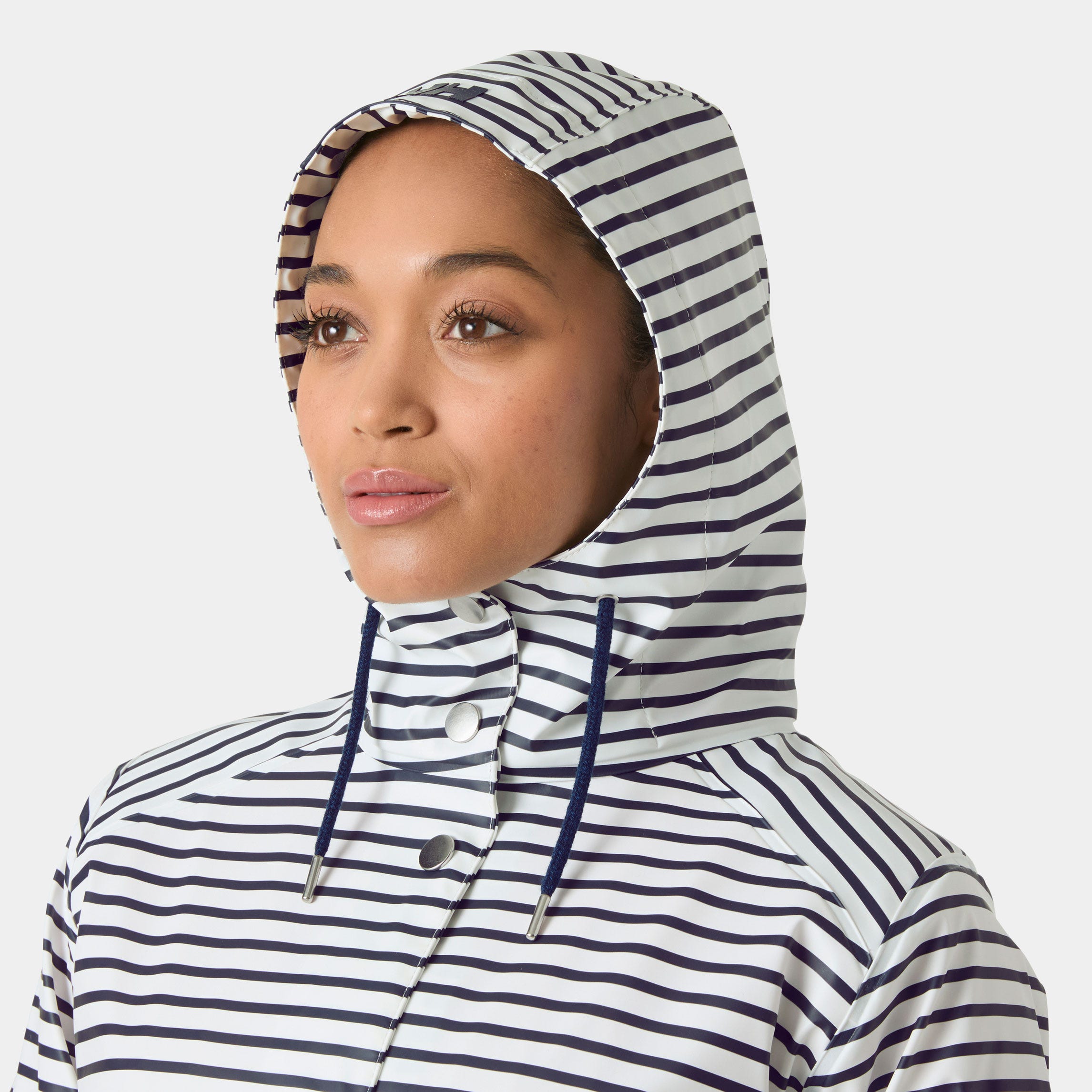 Women's Kirkwall II Raincoat - 001 WHITE NAVY