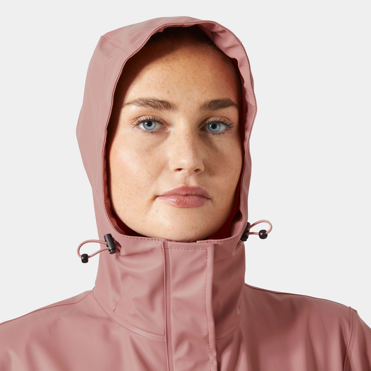 Women's Moss Rain Jacket - 096 ASH ROSE