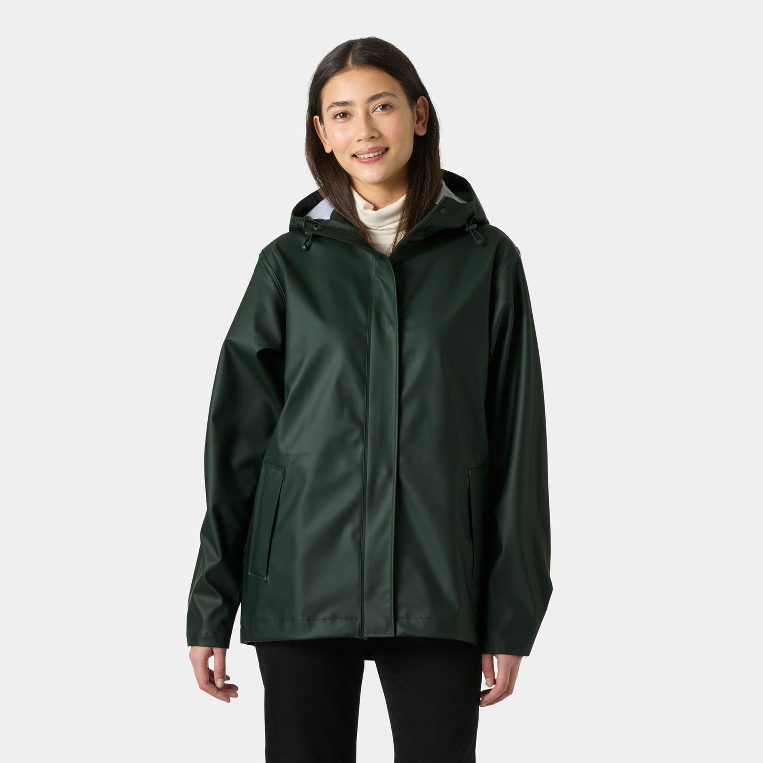 Women's Moss Rain Jacket - 418 DARK JUNGLE