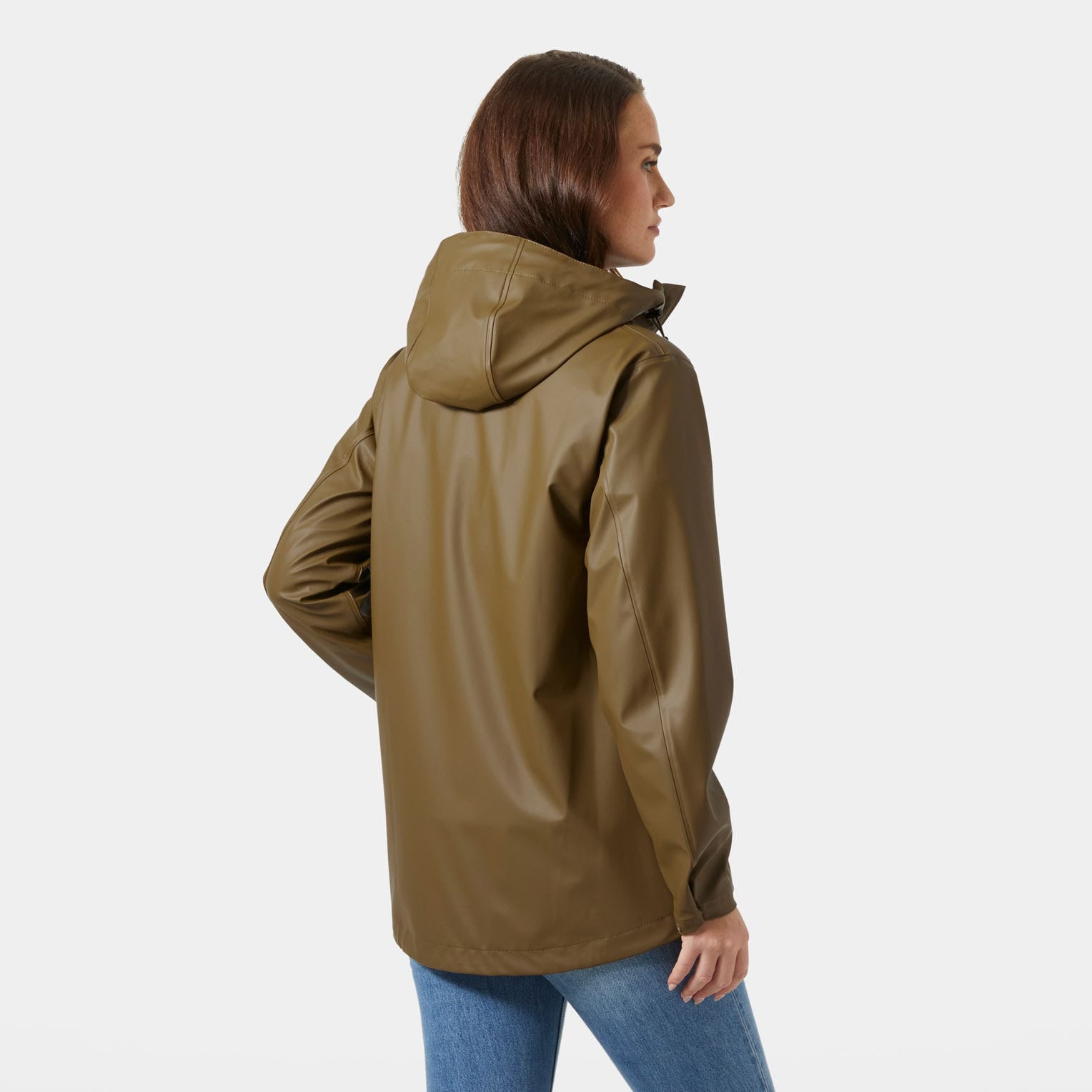 Women's Moss Rain Jacket - 718 SEPIA