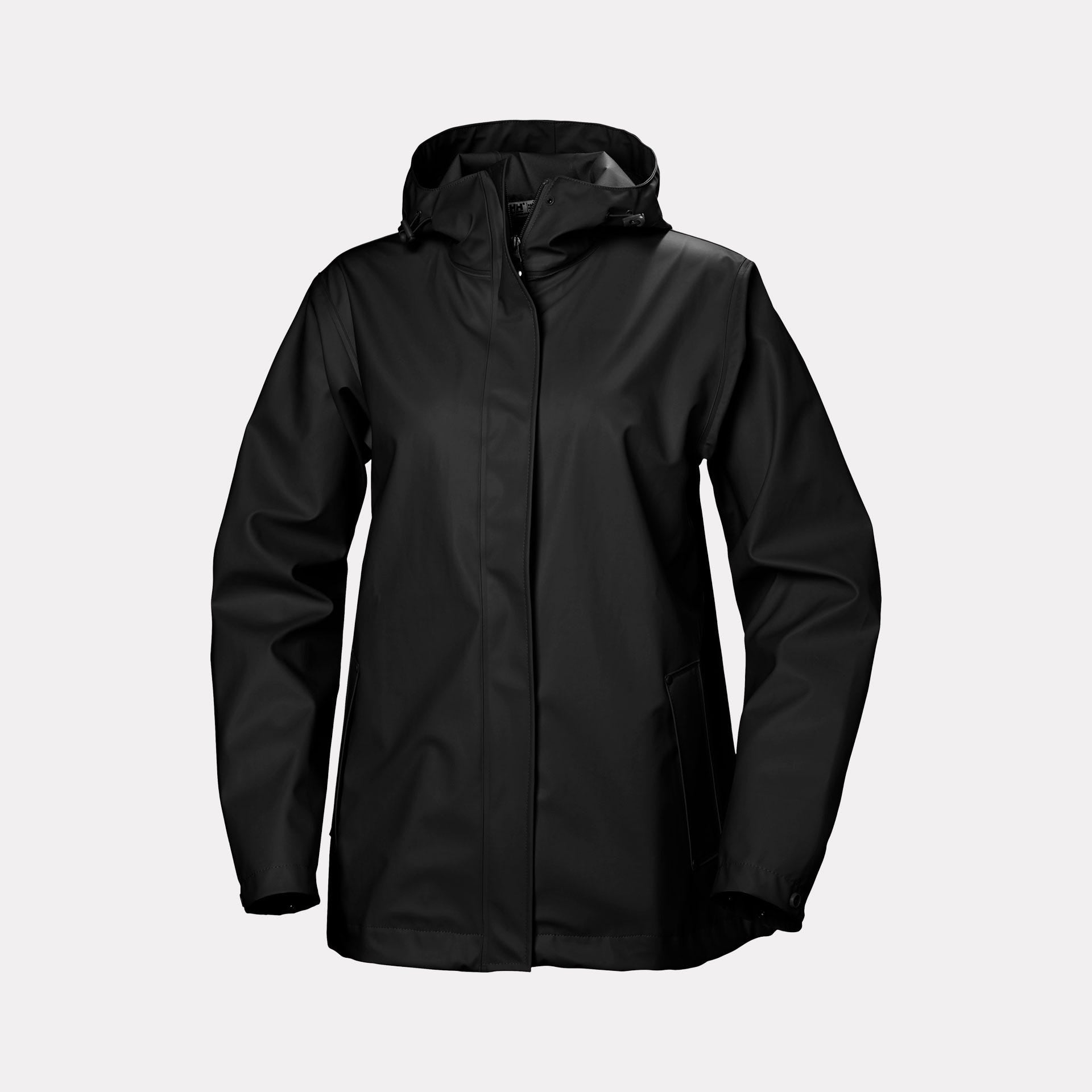 Women's Moss Rain Jacket - 990 BLACK