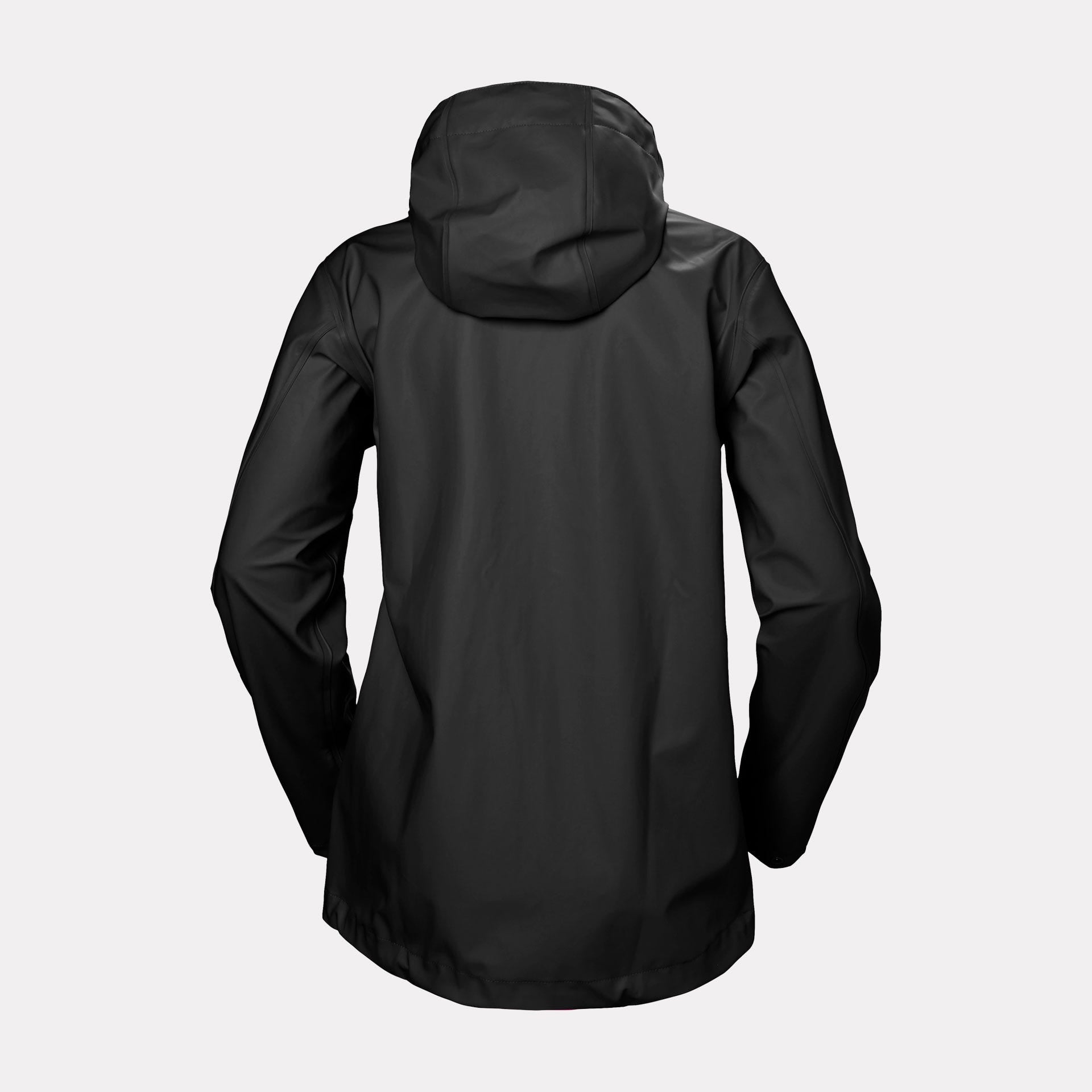 Women's Moss Rain Jacket - 990 BLACK