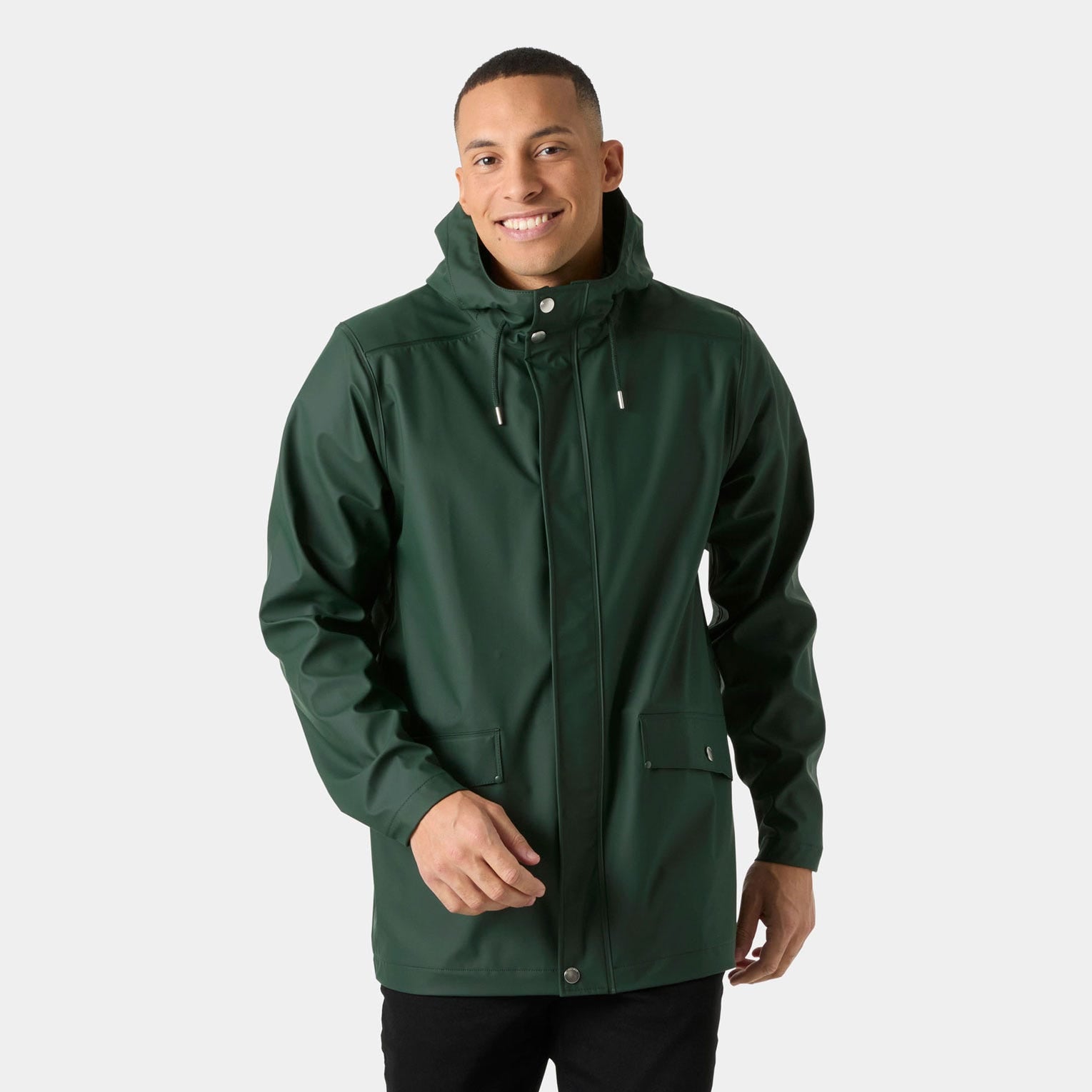 Men's Moss Raincoat - 418 DARK JUNGLE