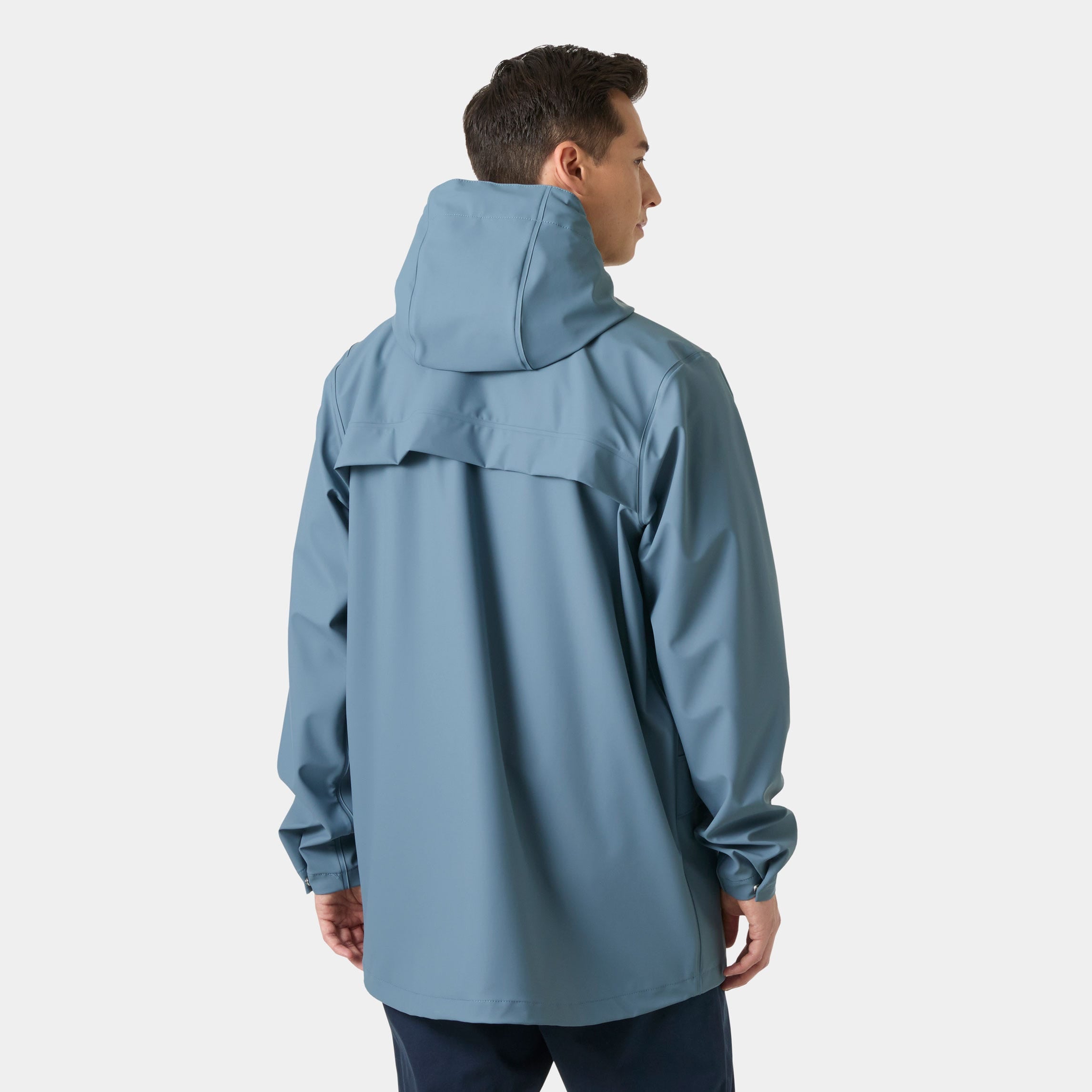 Men's Moss Raincoat - 601 WASHED NAVY