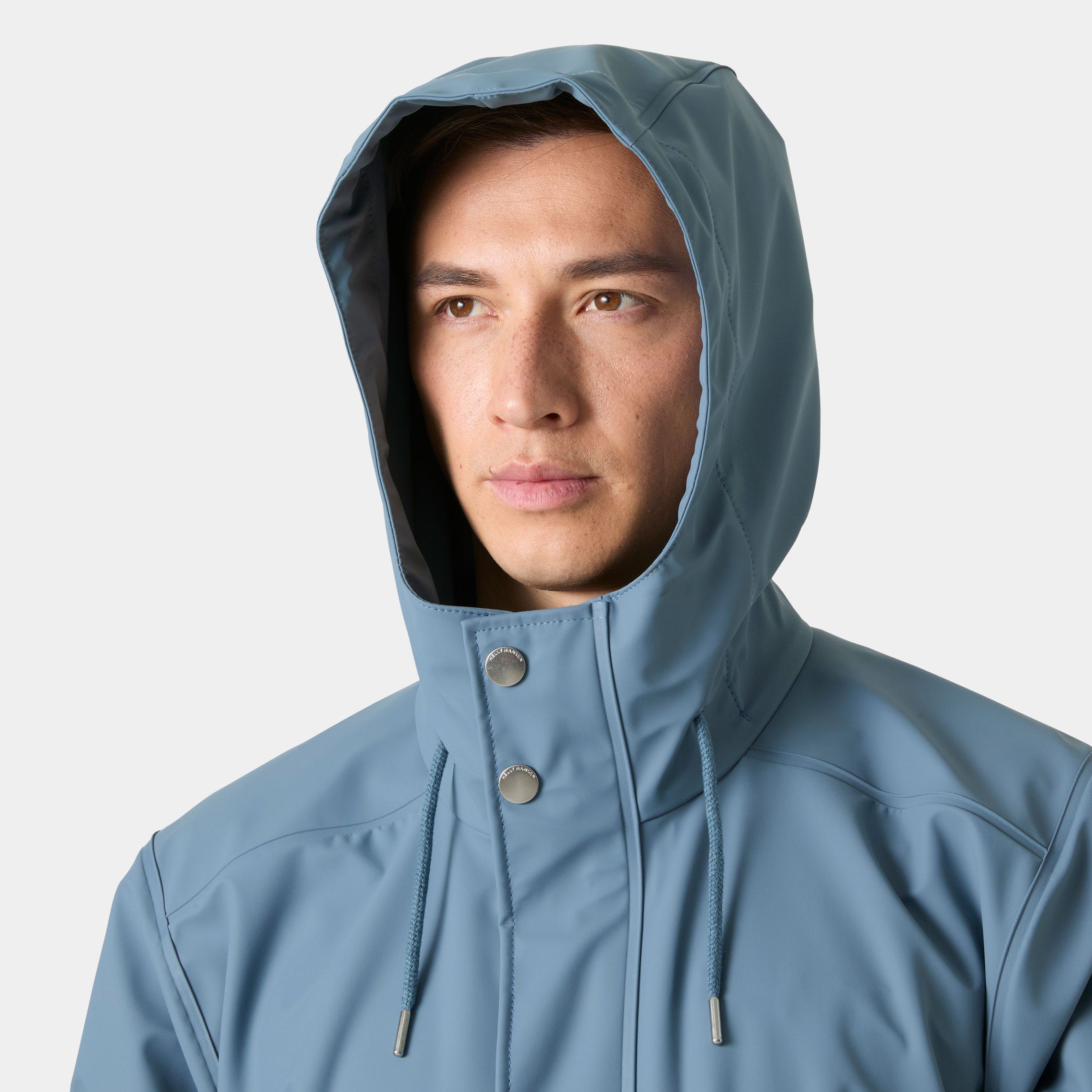 Men's Moss Raincoat - 601 WASHED NAVY