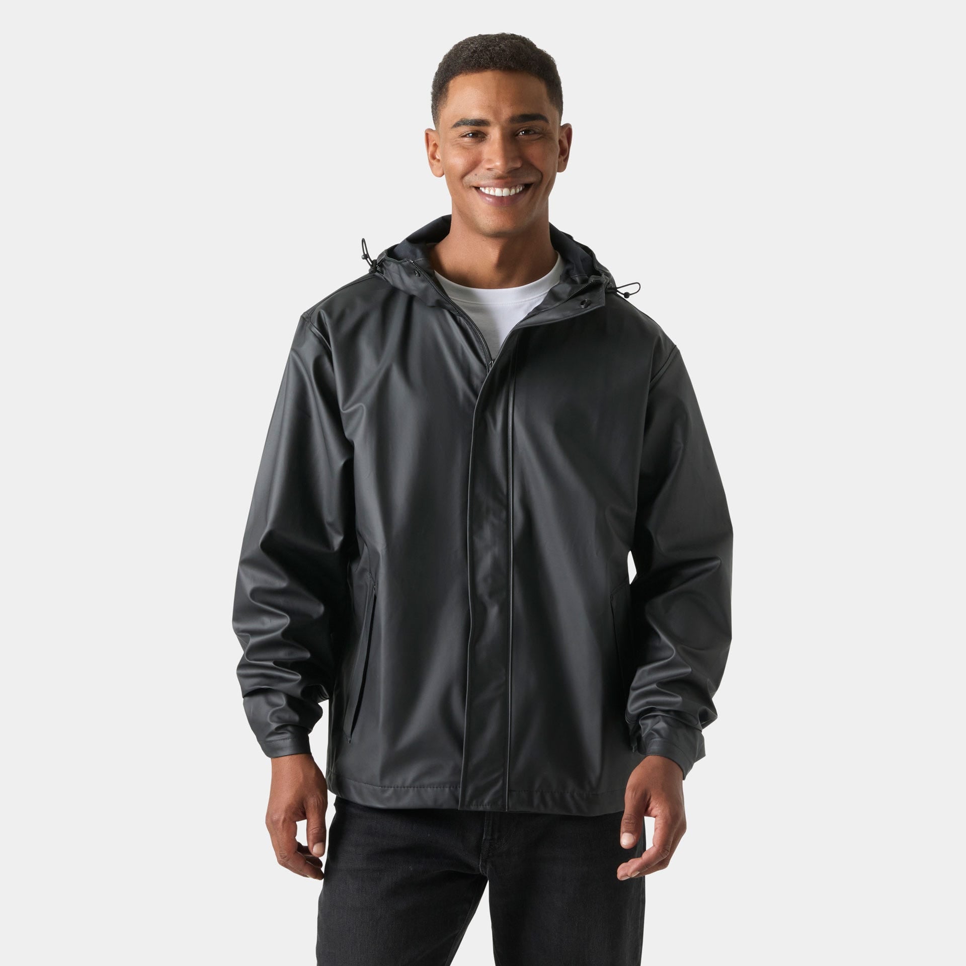 Men's Moss Rain Jacket - 990 BLACK