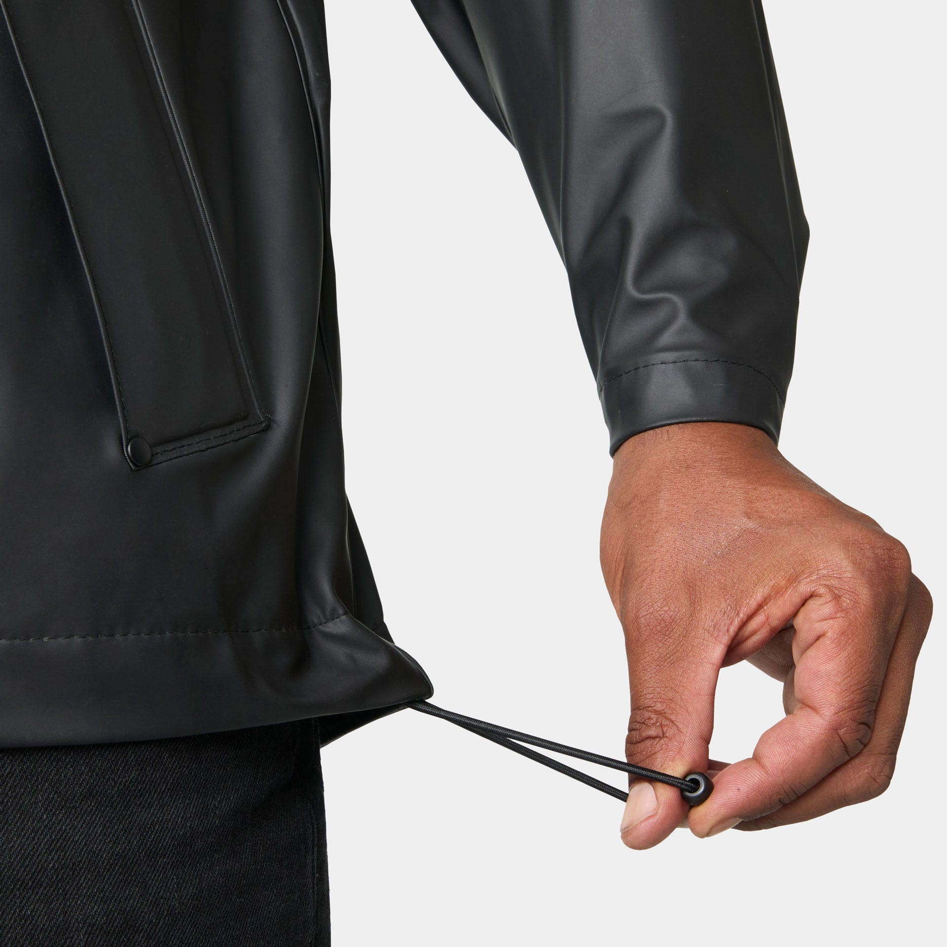 Men's Moss Rain Jacket - 990 BLACK