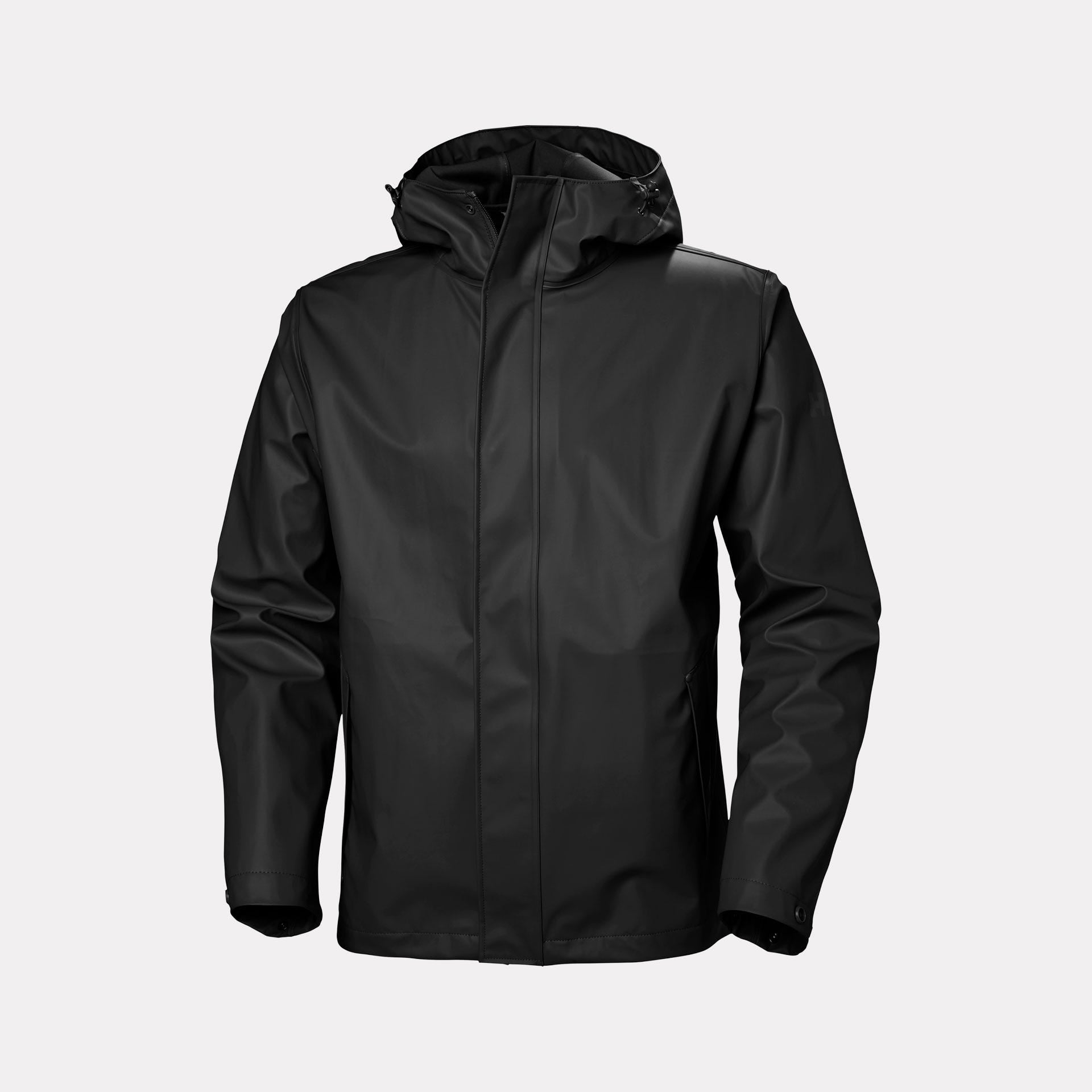 Men's Moss Rain Jacket - 990 BLACK