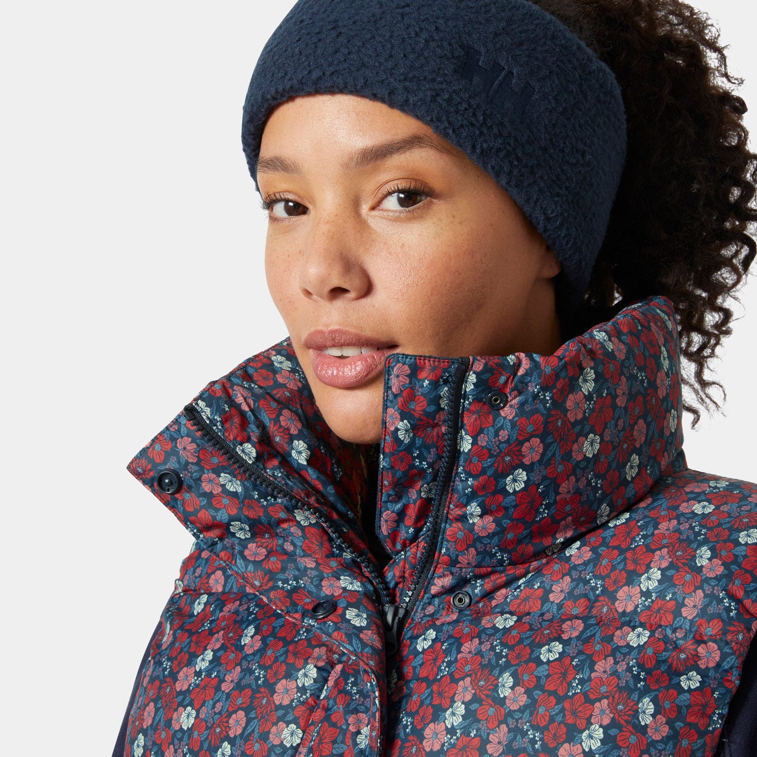 Women's Jade Vest - 597 NAVY FLORAL AOP